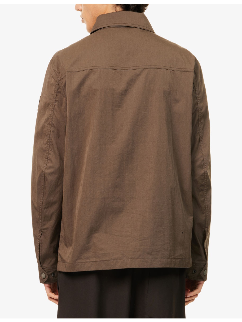 Drome Patch-Pocket Cotton-Blend Overshirt - 4