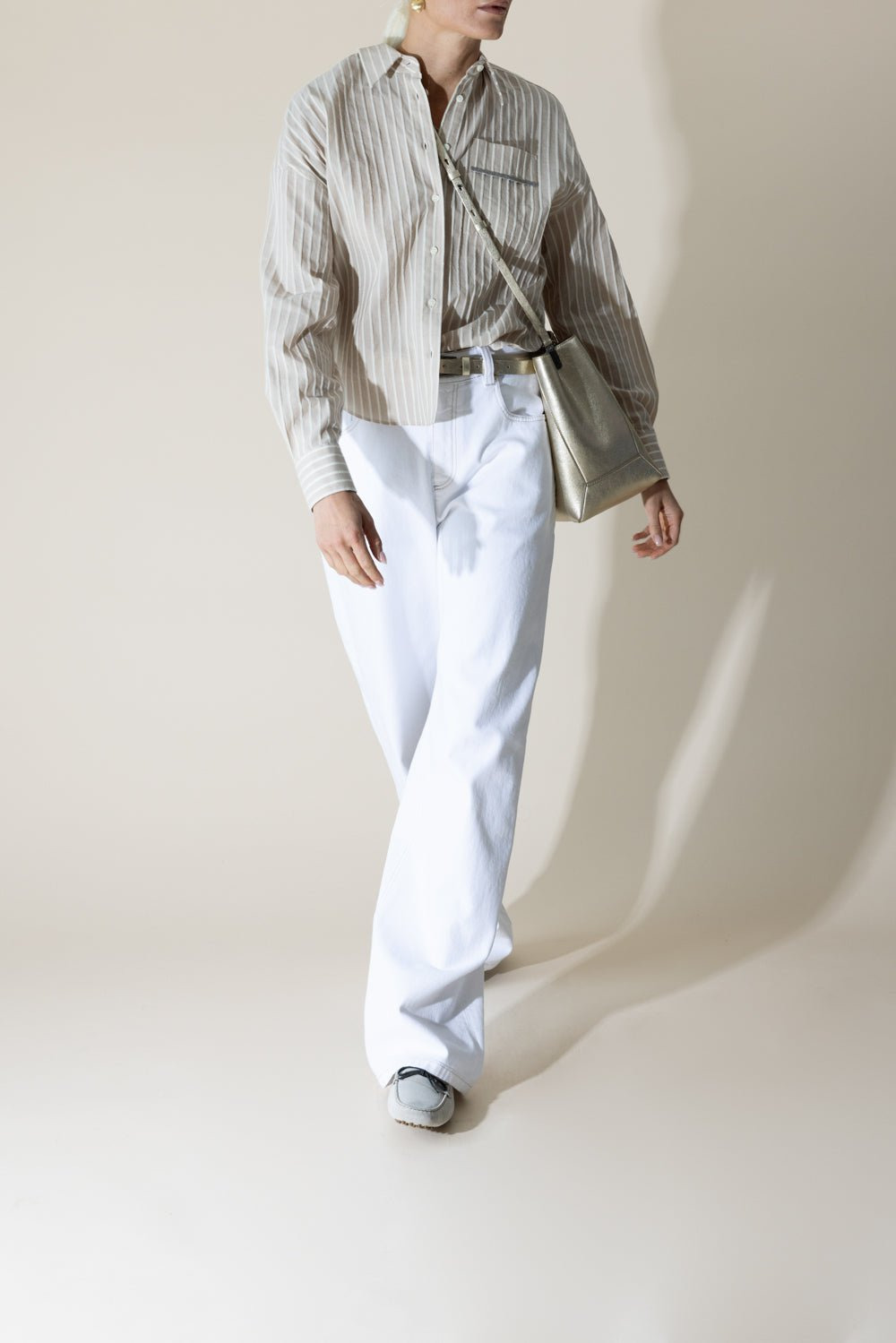 Comfort Trousers - Bianco Ottico - 2