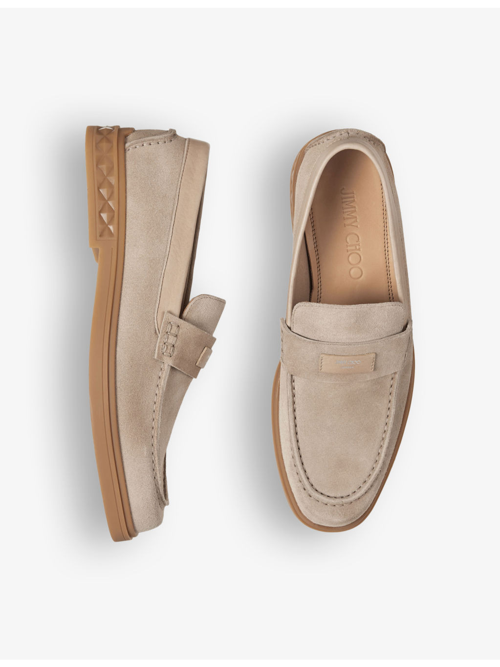 Josh Driver reverse-suede loafers - 2