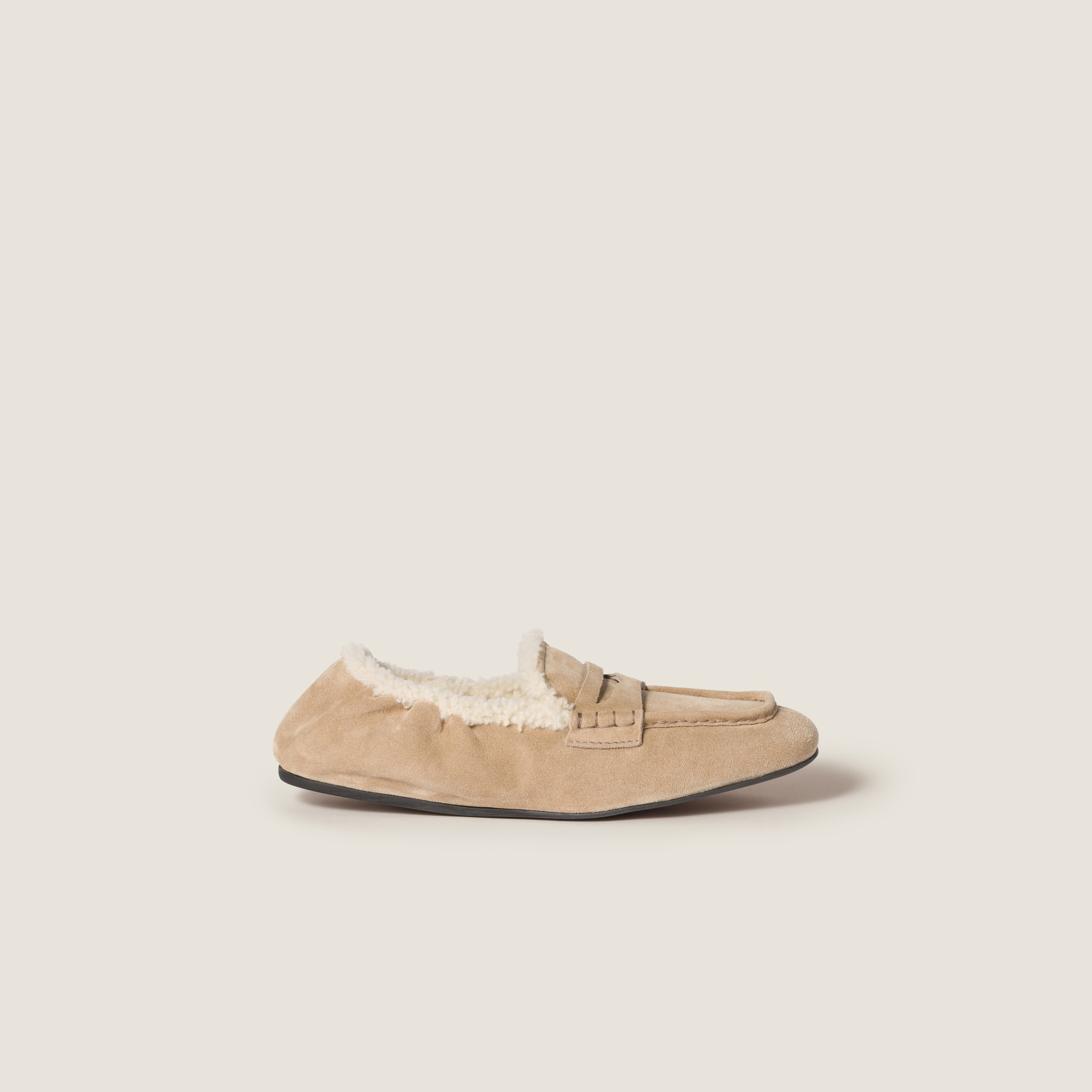 Ruches suede loafers - 2