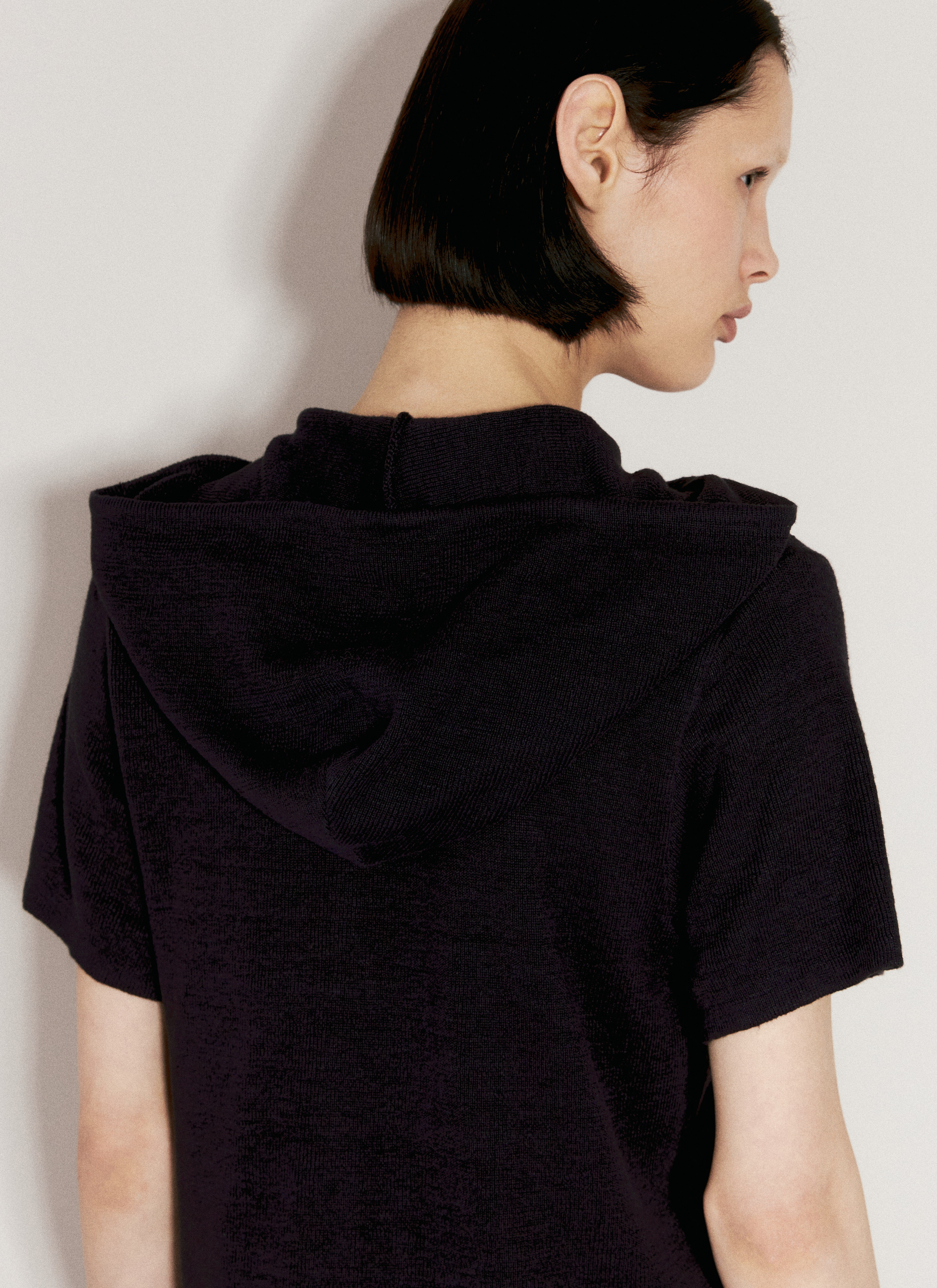 Zip-Up Knit Sweater - 3