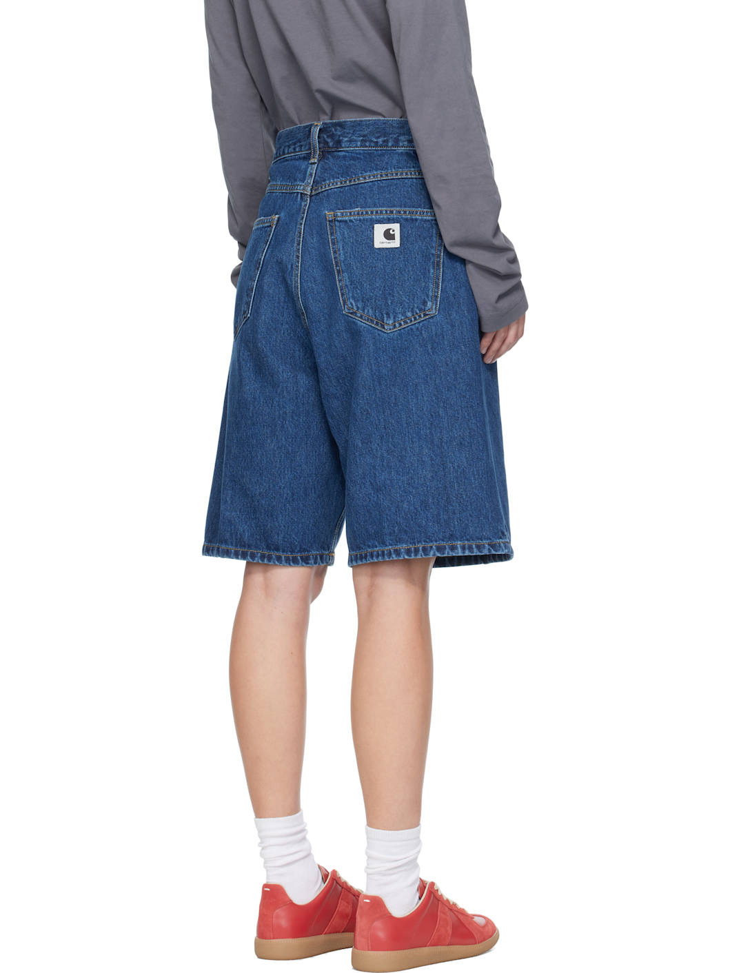 Blue Brandon Denim Shorts - 3