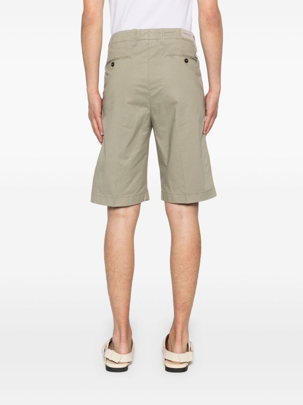 cotton-blend shorts - 4