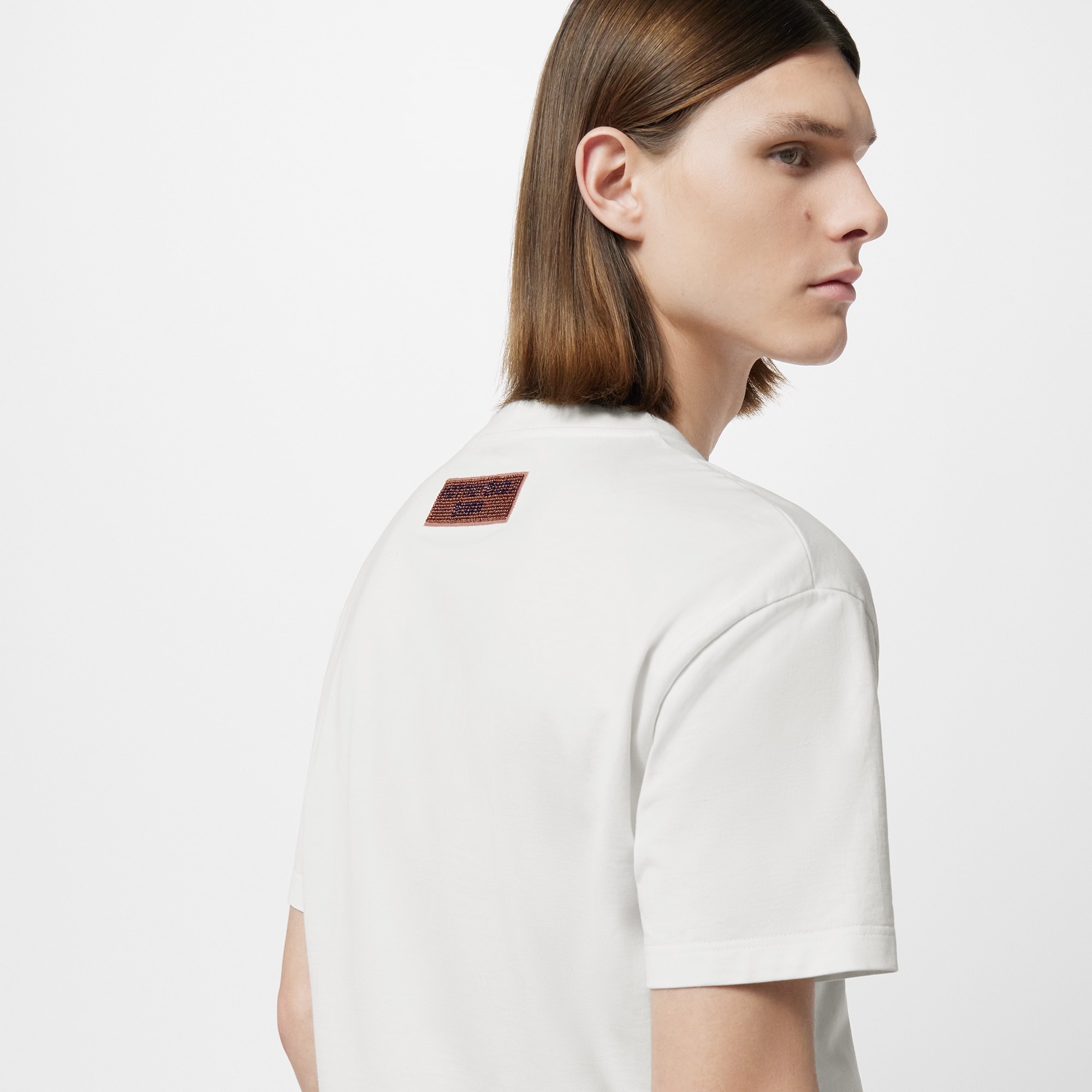 Embroidered Beads Cotton T-Shirt - 5