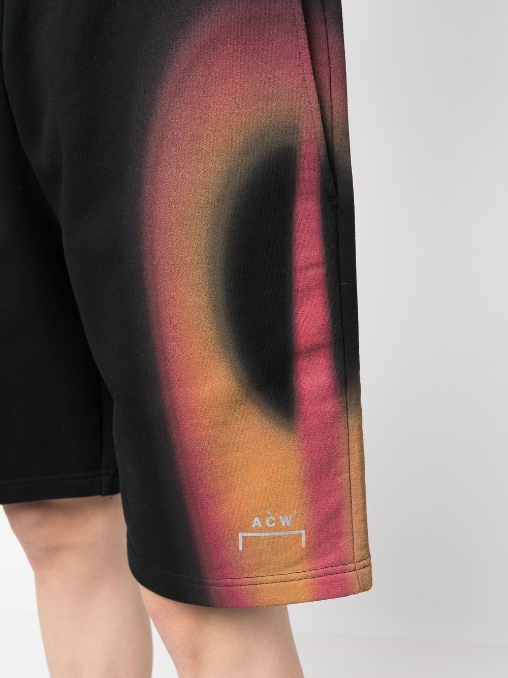mid-rise track shorts - 5