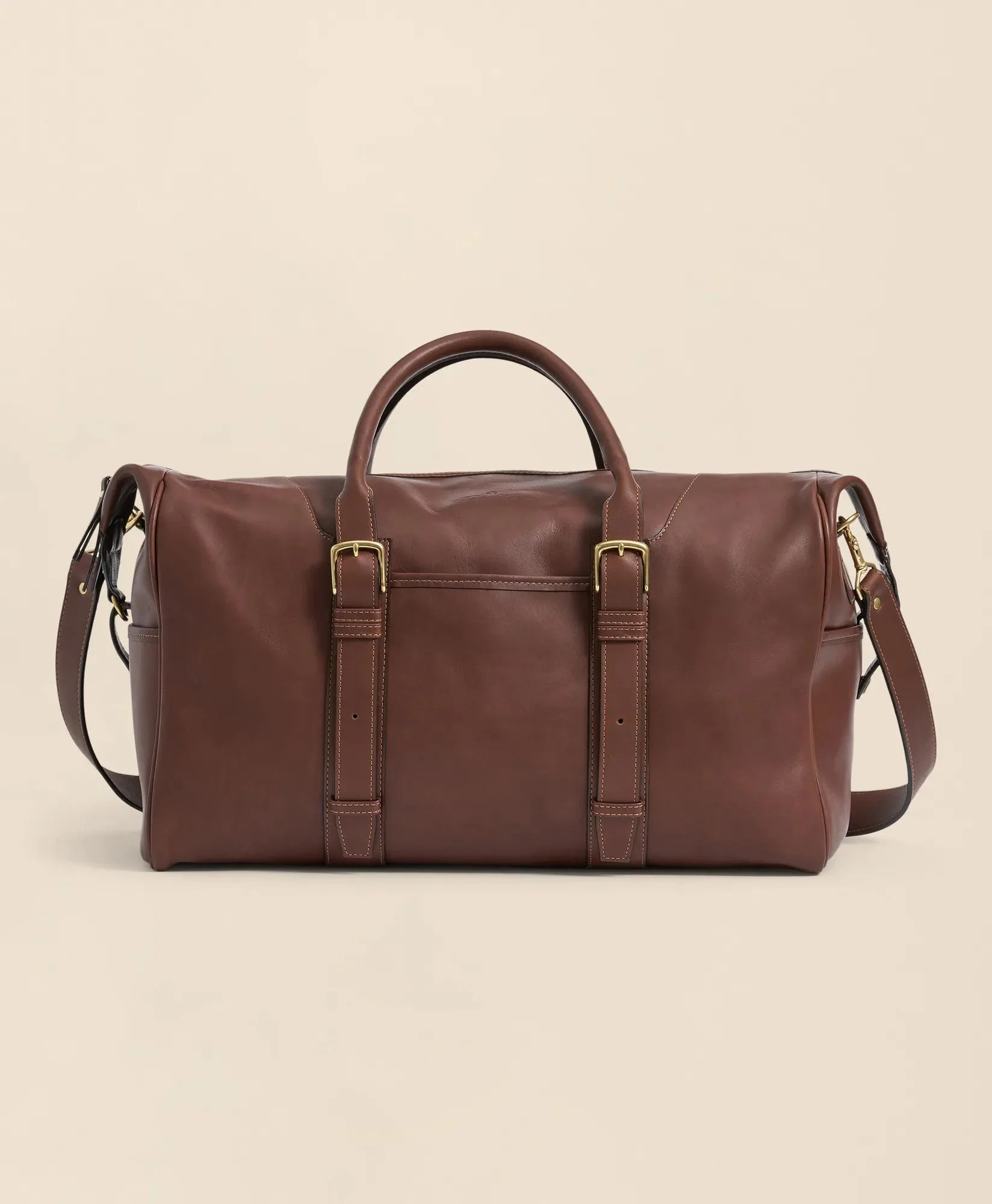 Leather Duffel Bag - 1