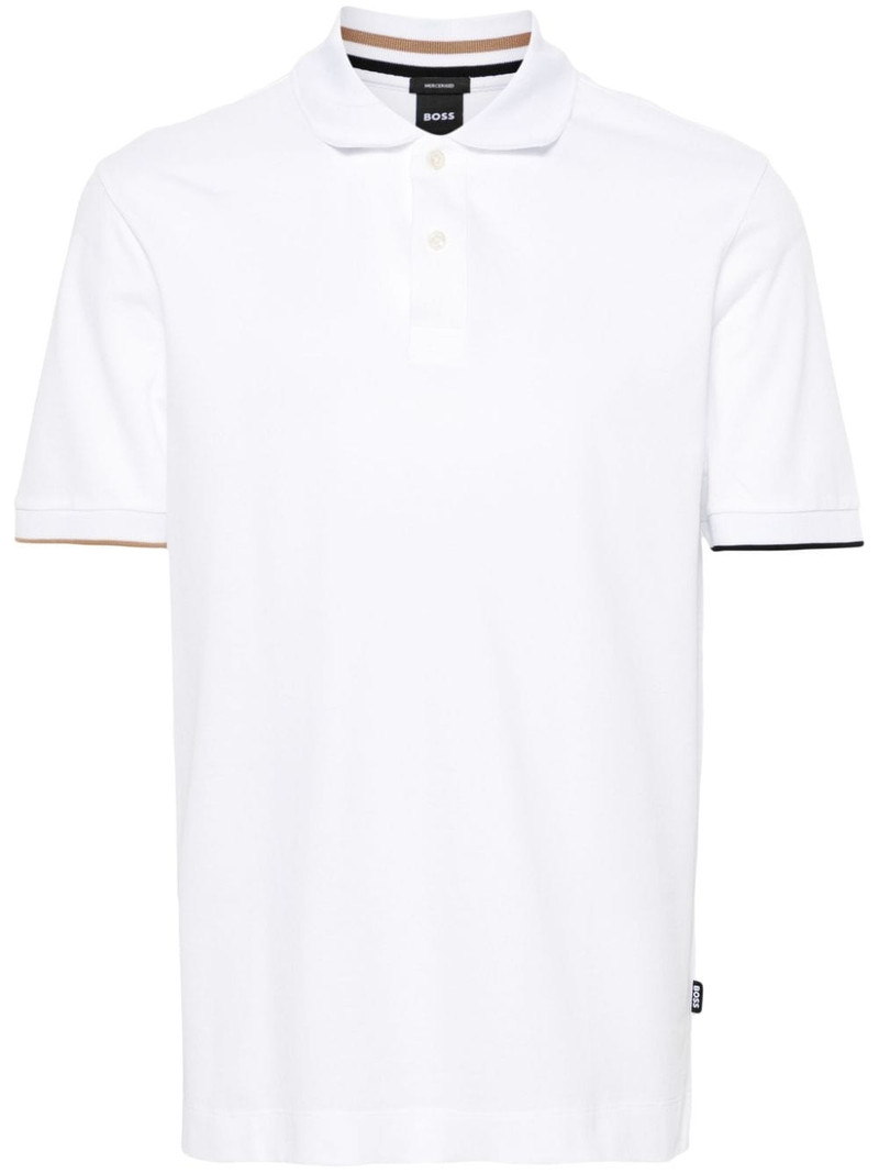 short-sleeve cotton polo shirt 1