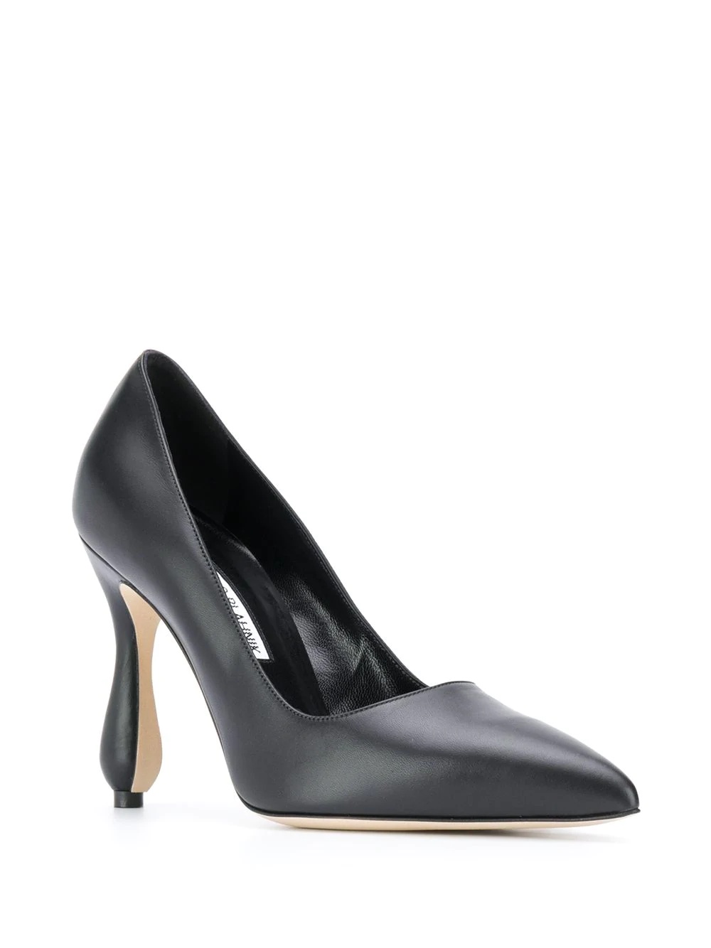 sculpted heel pump - 2