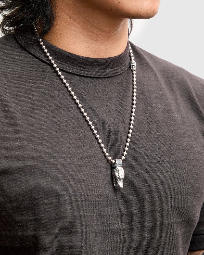 GOOD ART HLYWD Gator Head Pendant in Sterling Silver outlook