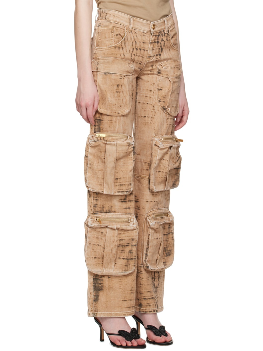 Tan Camouflage Trousers - 2