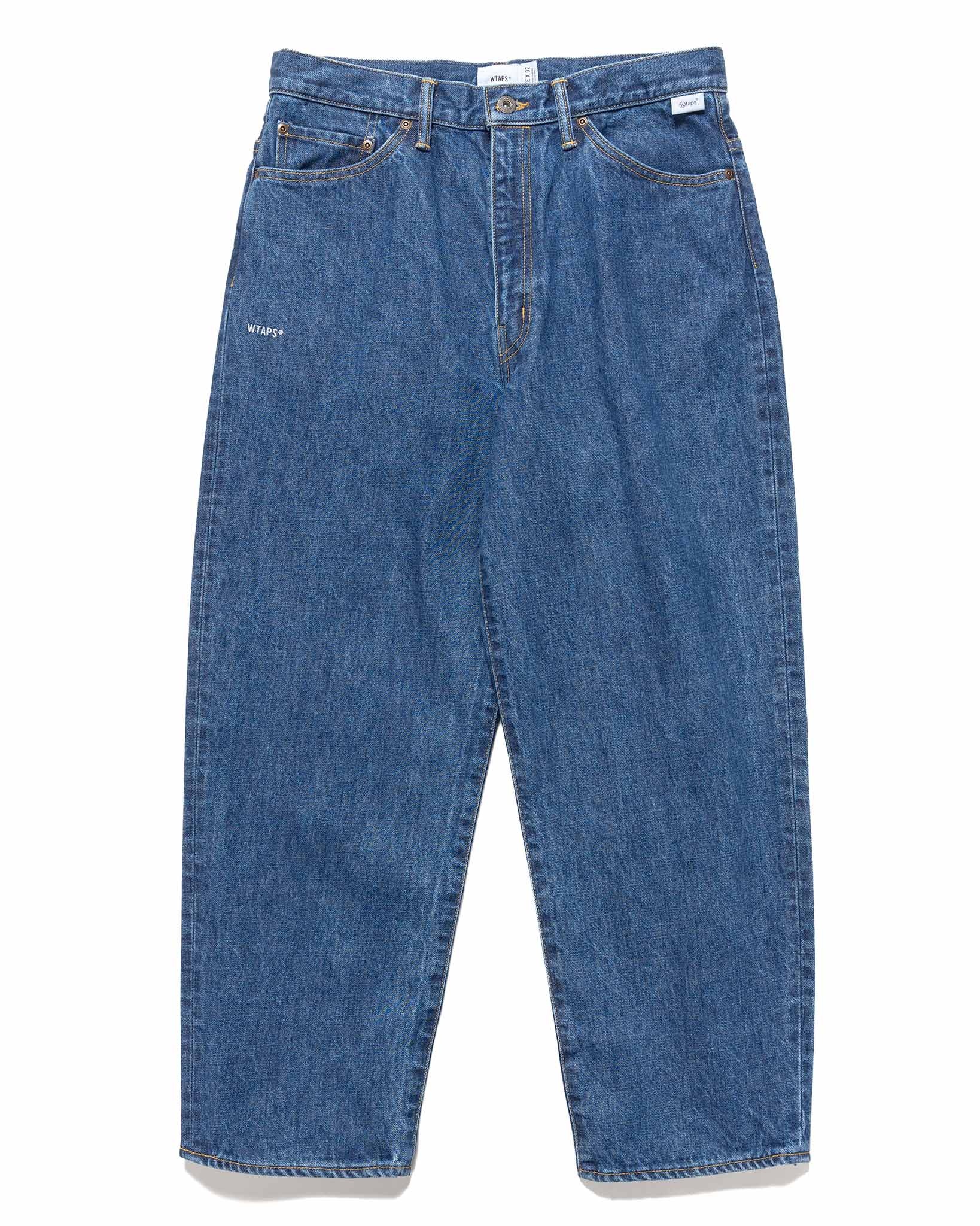 【新品】WTAPS TROUSERS /COTTON. DENIM INDIGO WTAPS Blues Straight / Trousers / Cotton. Denim Indigo
