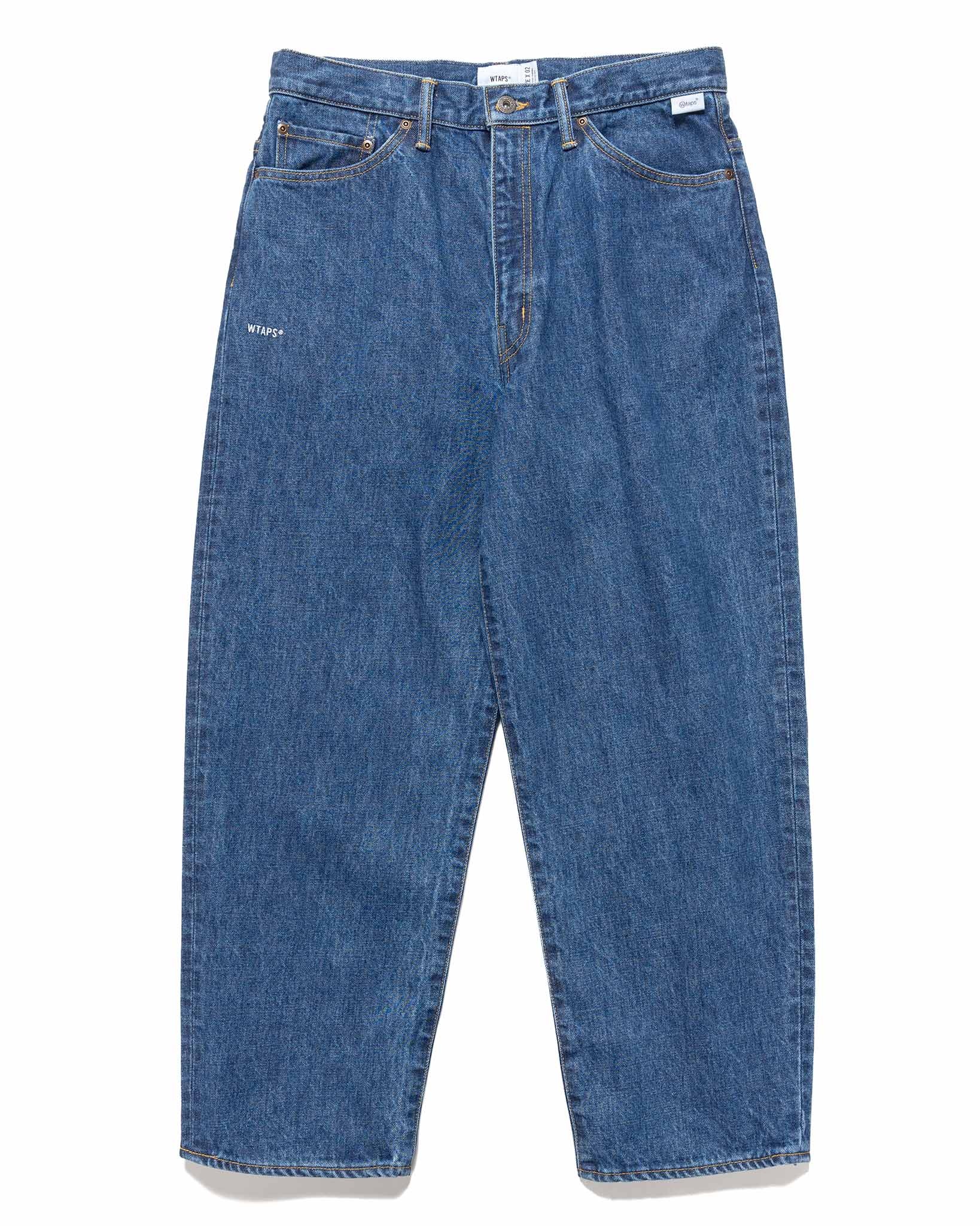 Blues Straight / Trousers / Cotton. Denim. Cacto Indigo - 1