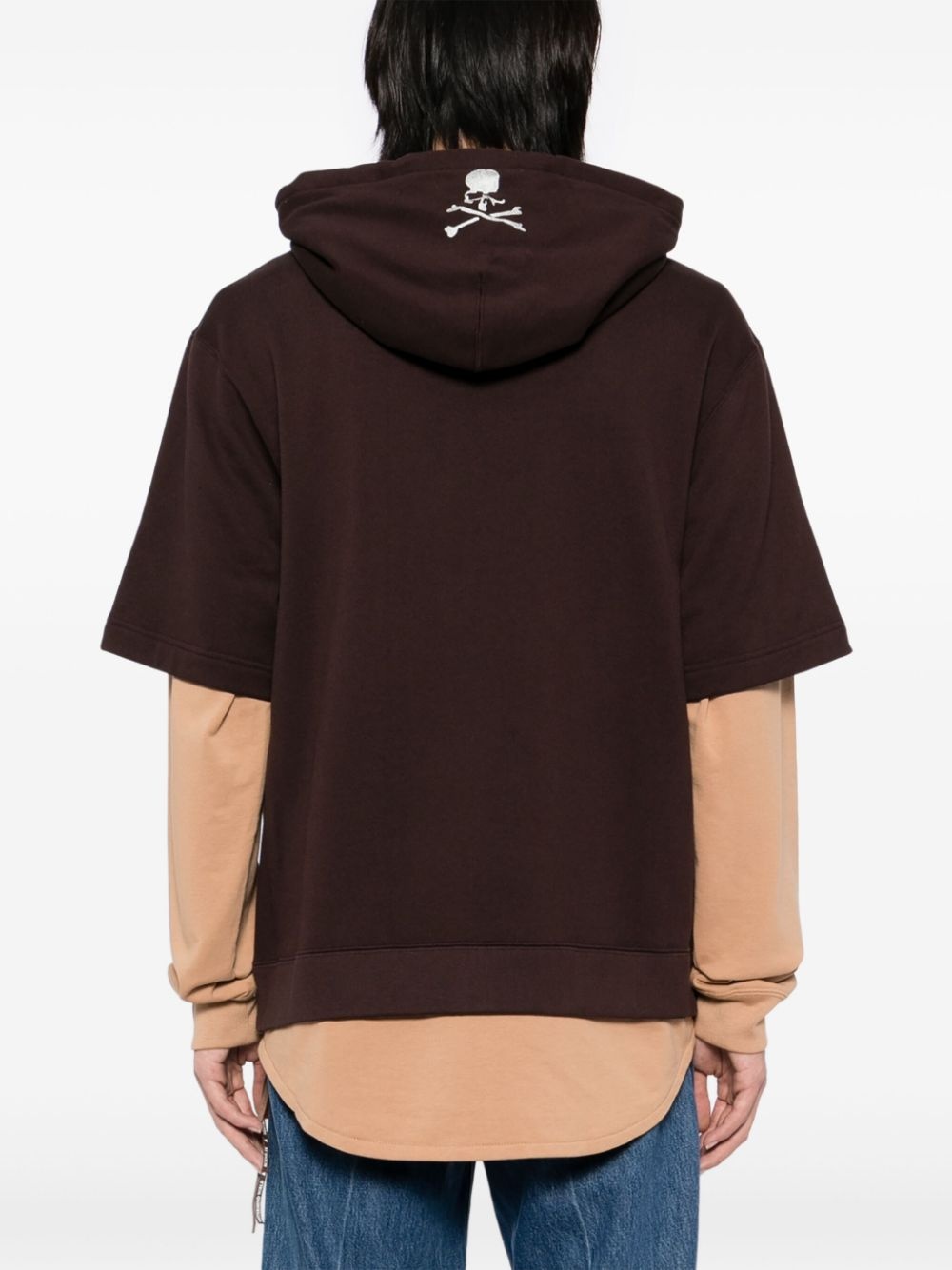 logo-print hoodie - 4
