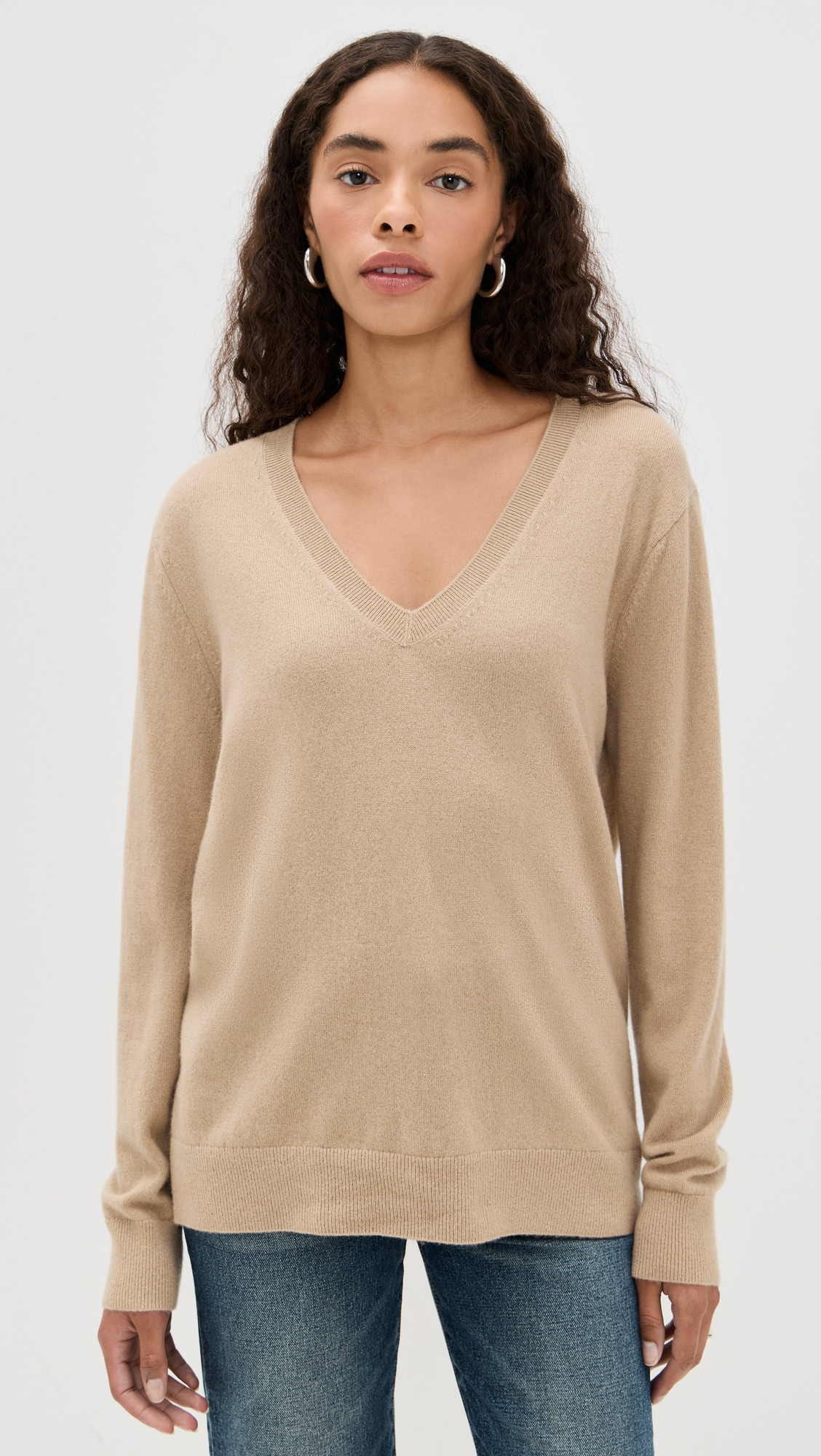 Weekend V Neck Cashmere Pullover - 6