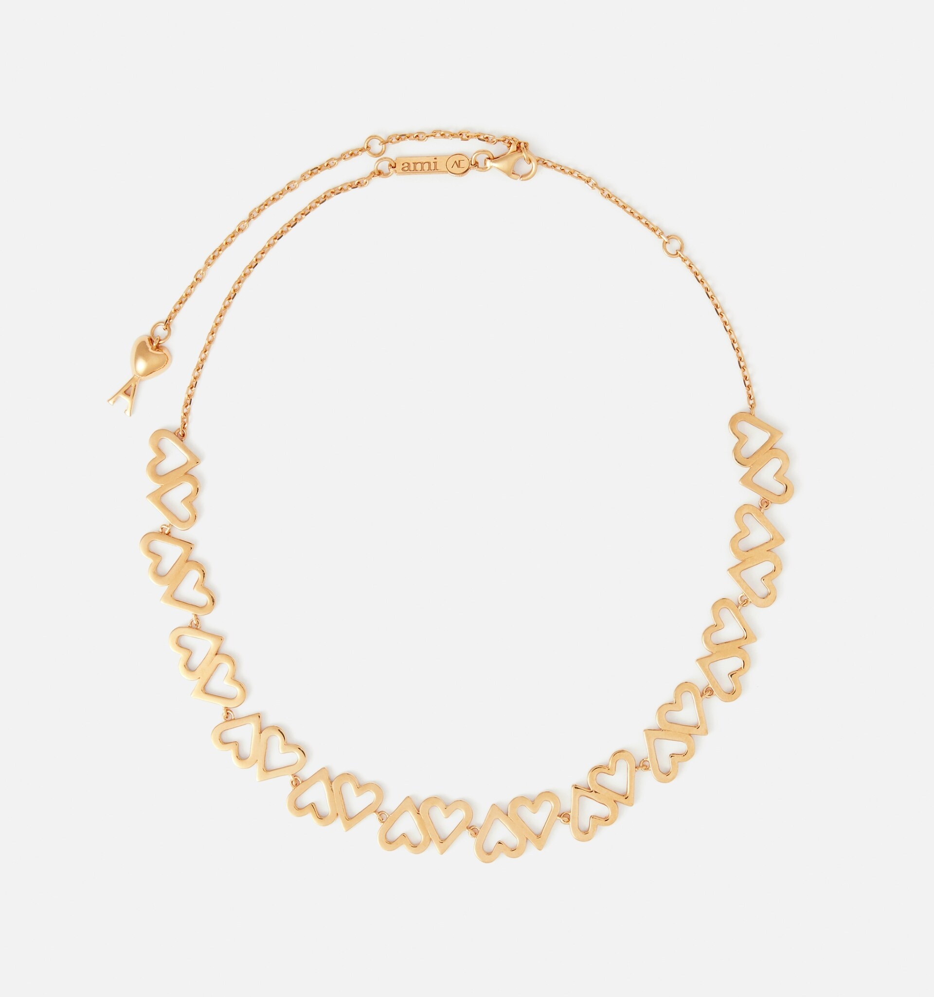 Upside Down Hearts Necklace - 4