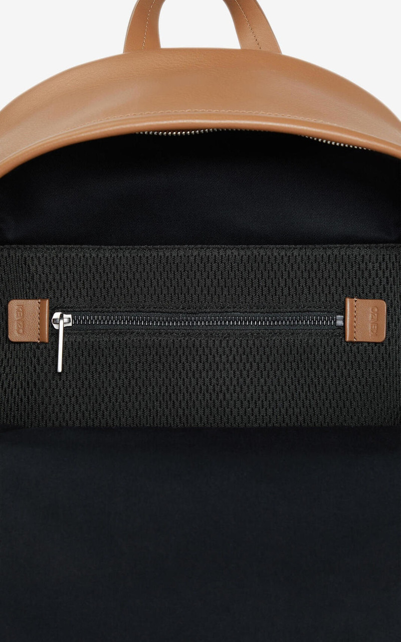 Kampus Tiger leather backpack 4