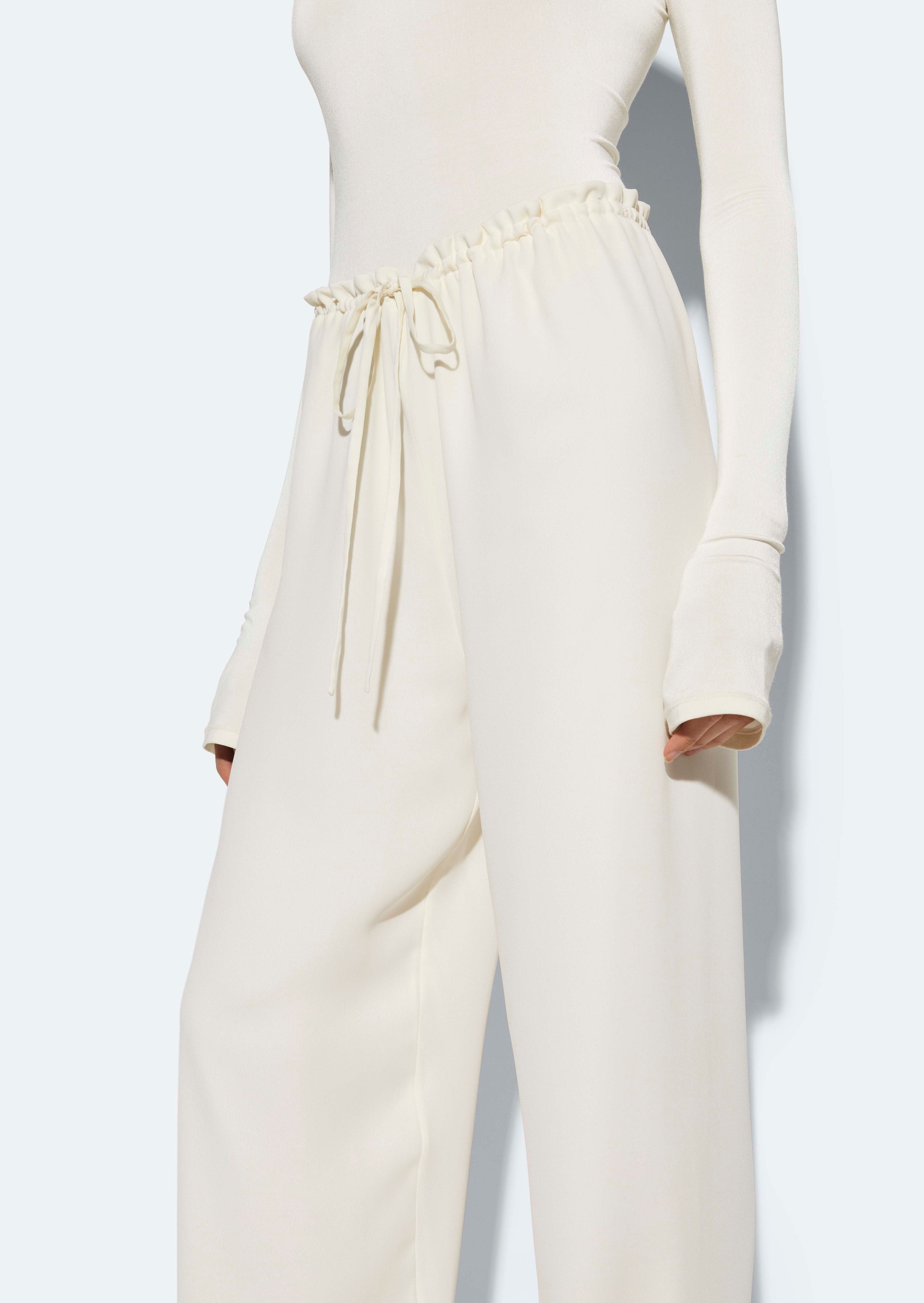 Georgette Drawstring Pant - 4