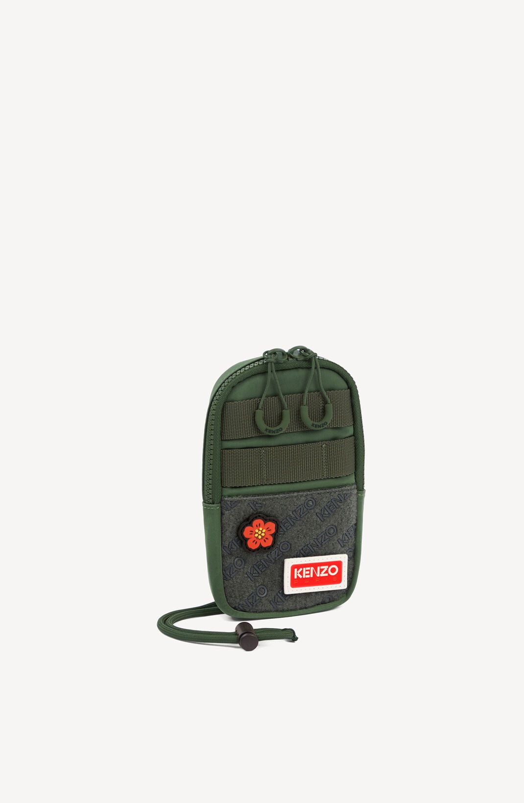 KENZO Jungle phone pocket with cross-body strap - 1