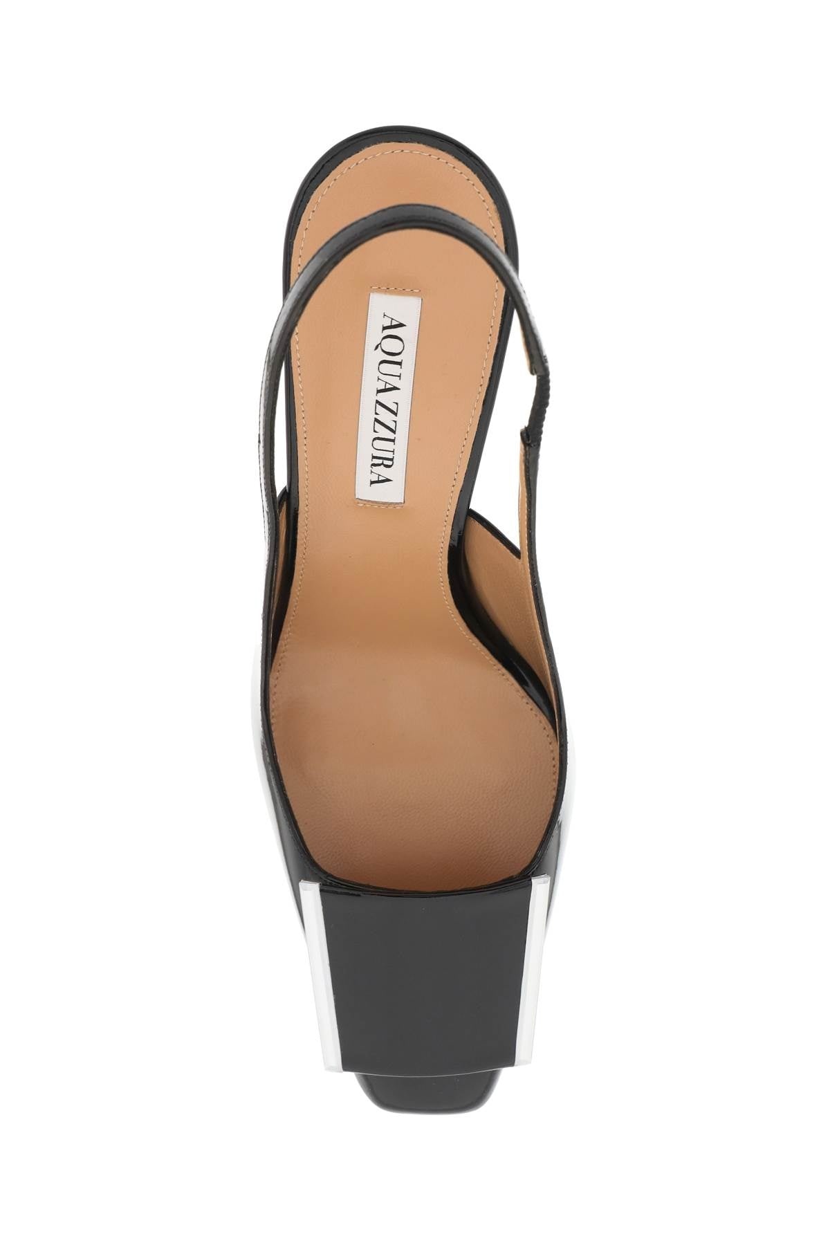 AQUAZZURA Patent Leather Shibuya Pumps | wananluxury