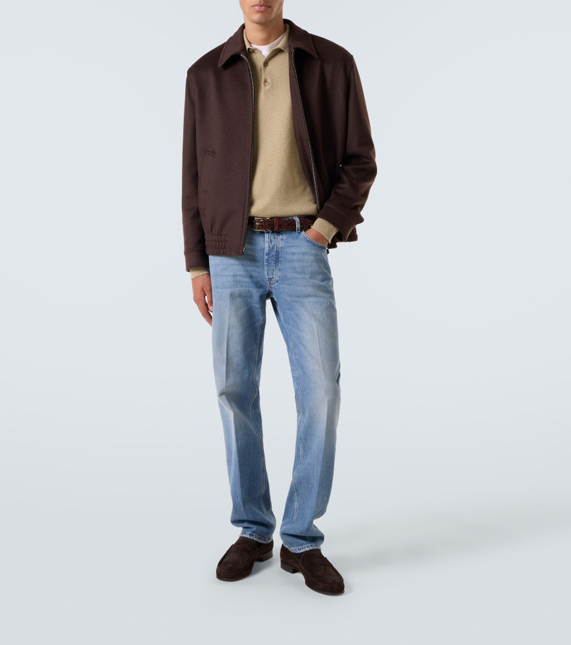 LARDINI Cashmere and wool blouson outlook
