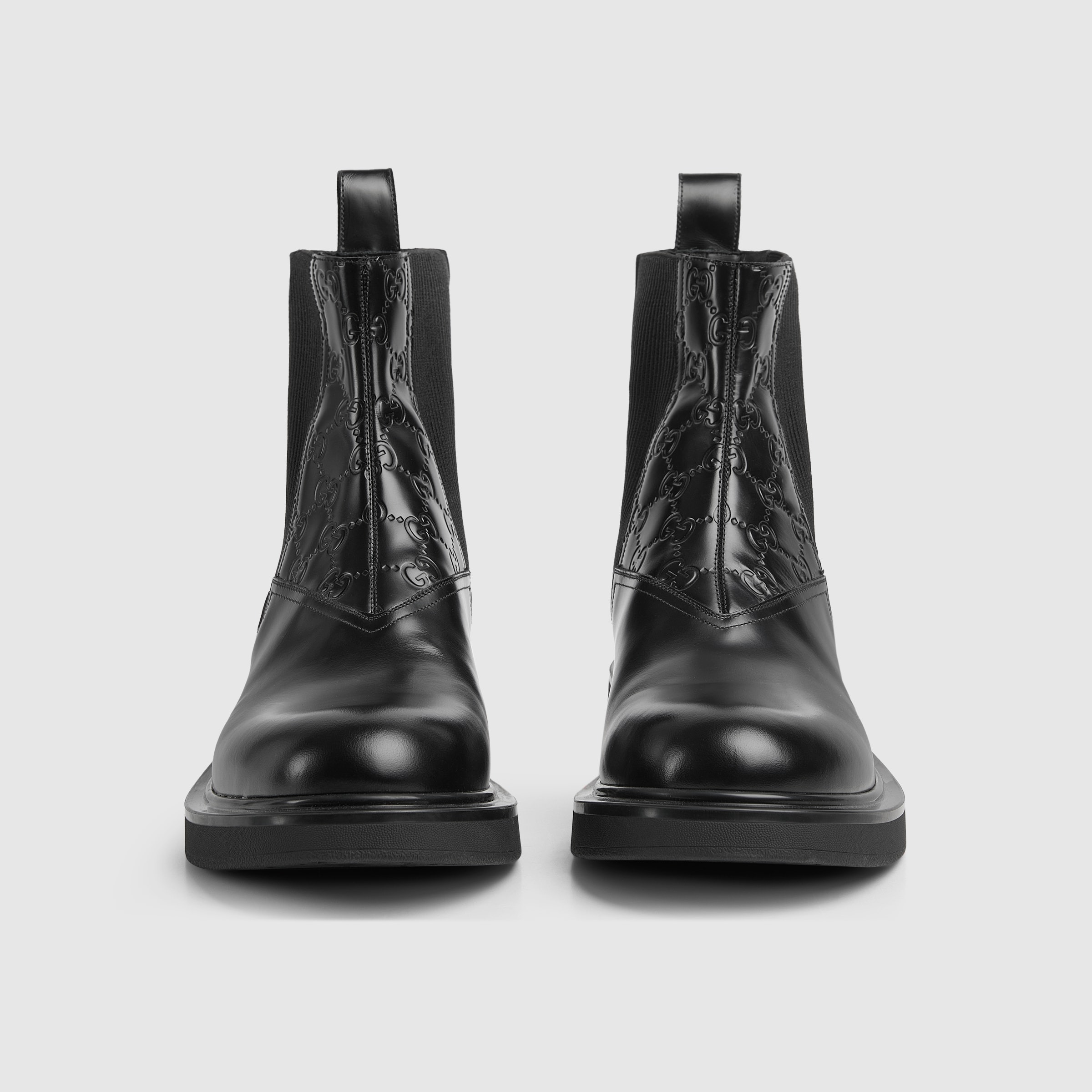 Men's ankle boot with GG detail - 5