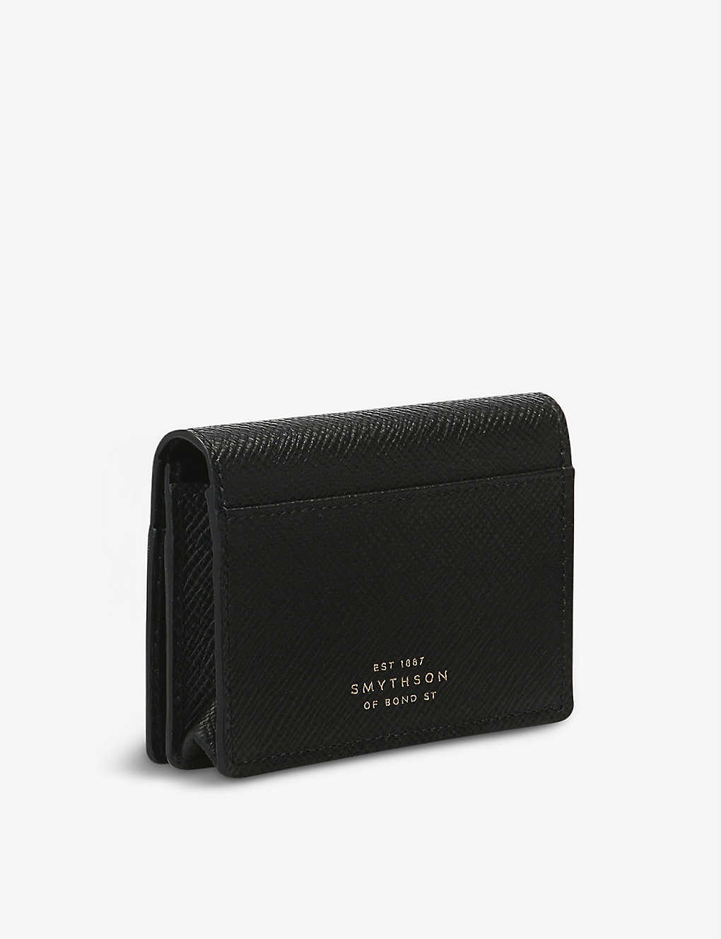 Panama folded leather card case - 1