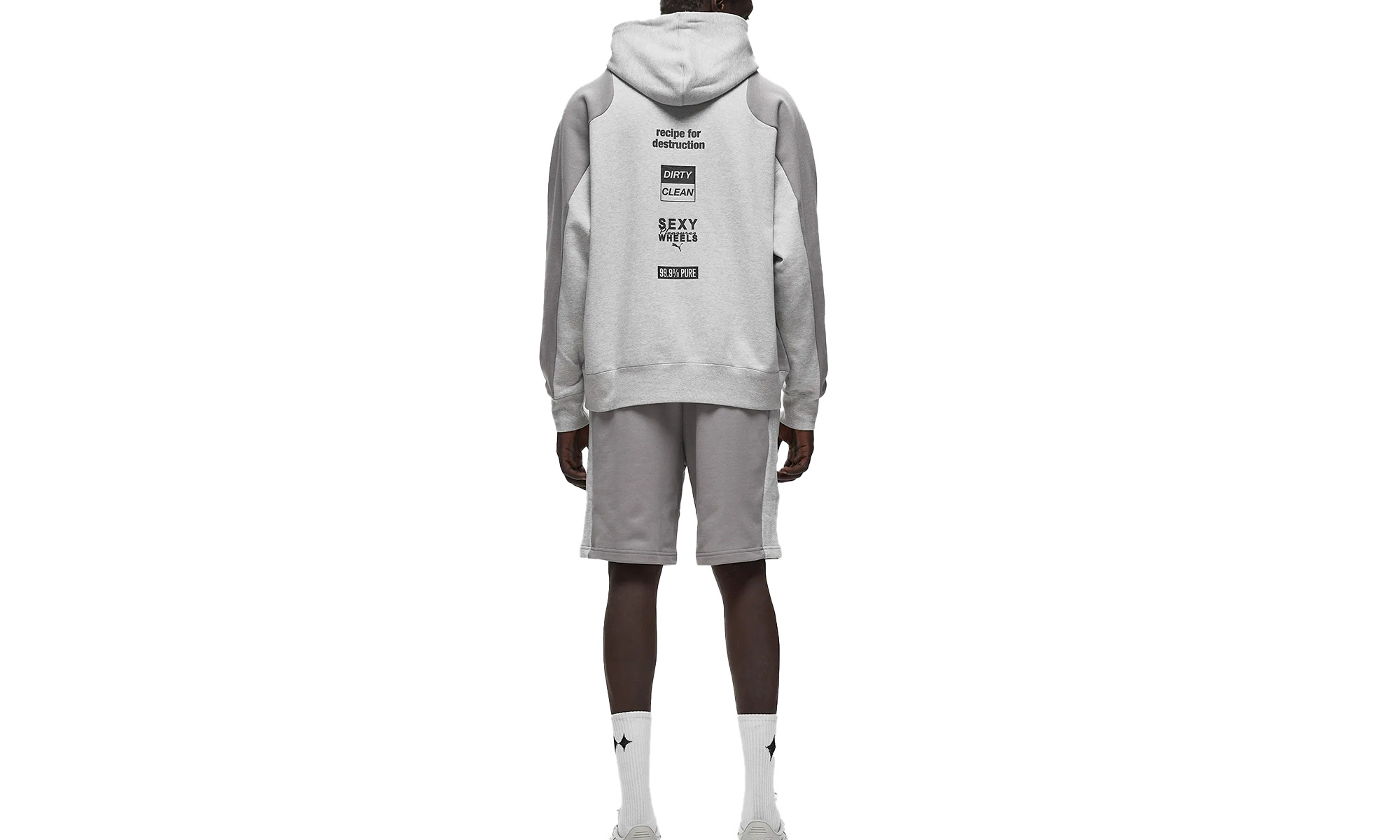 HOODIE "PLEASURES -Gray" - 2