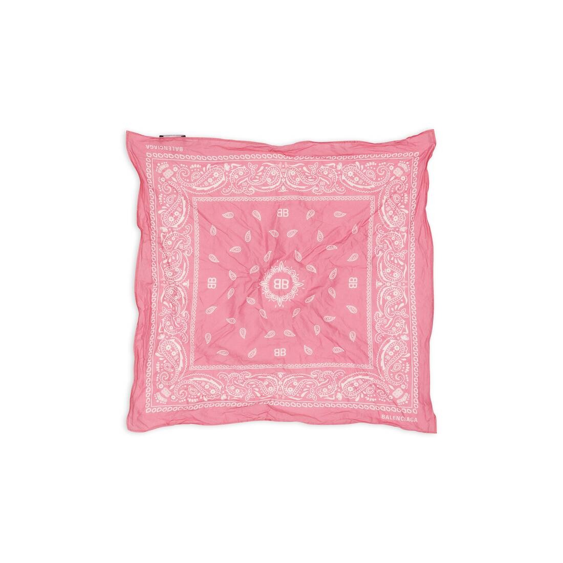 Women's Balenciaga Bandana Scarf  in Pink - 1