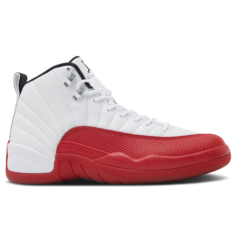 AIR JORDAN 12 RETRO 'CHERRY' - WHITE/BLACK/VARSITY RED - 1