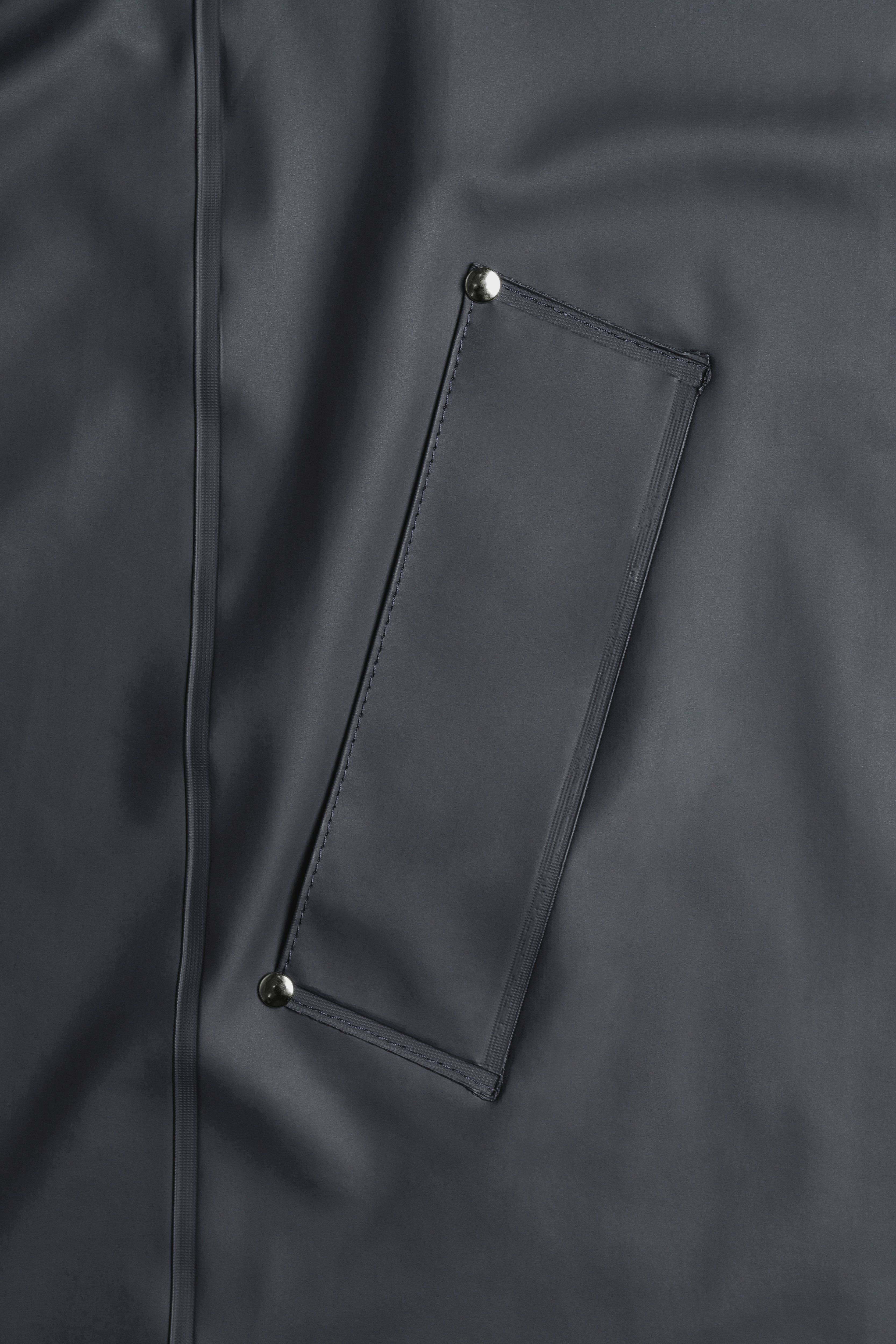 Stockholm Lightweight Raincoat Charcoal - 9