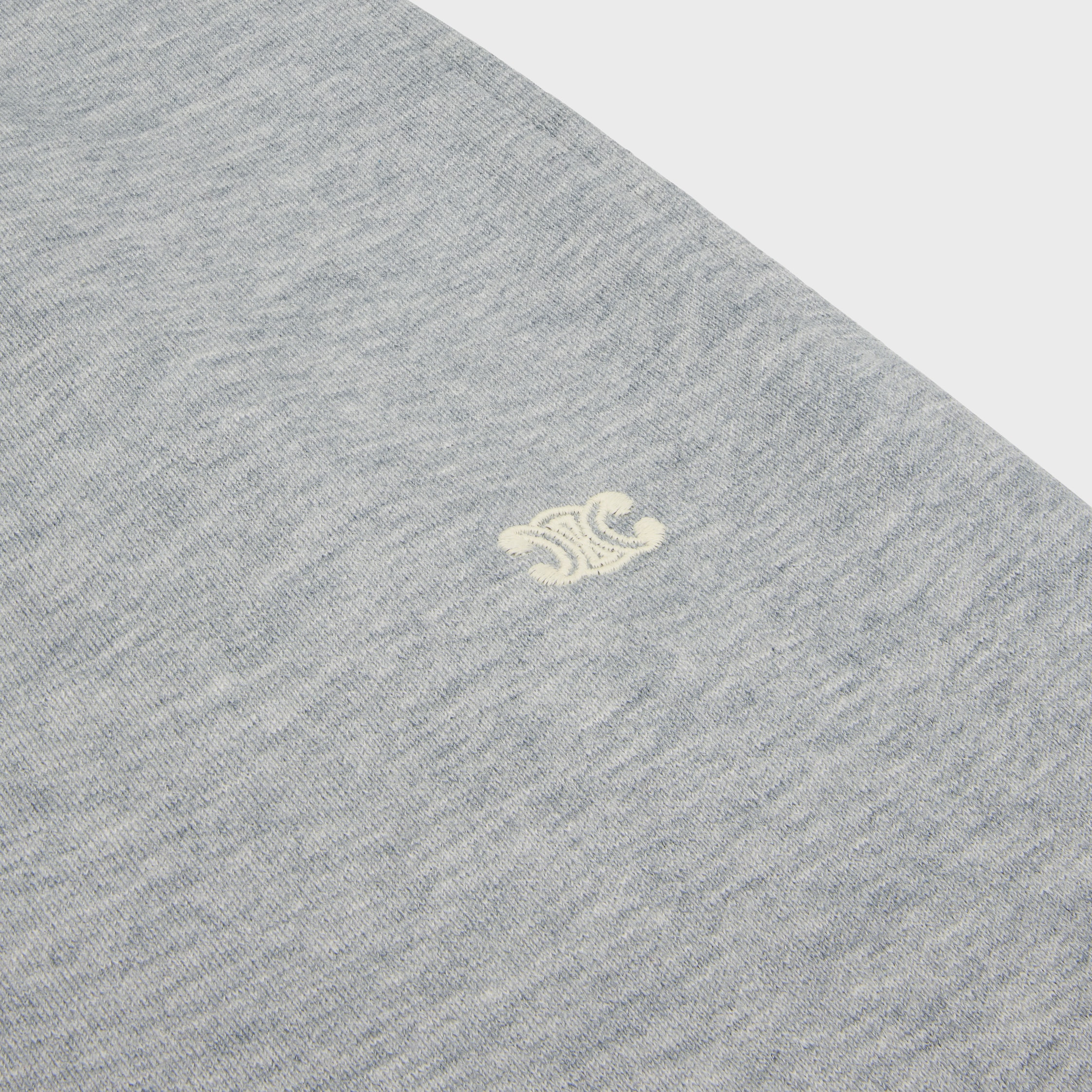 triomphe track pants in cotton and cashmere - 4