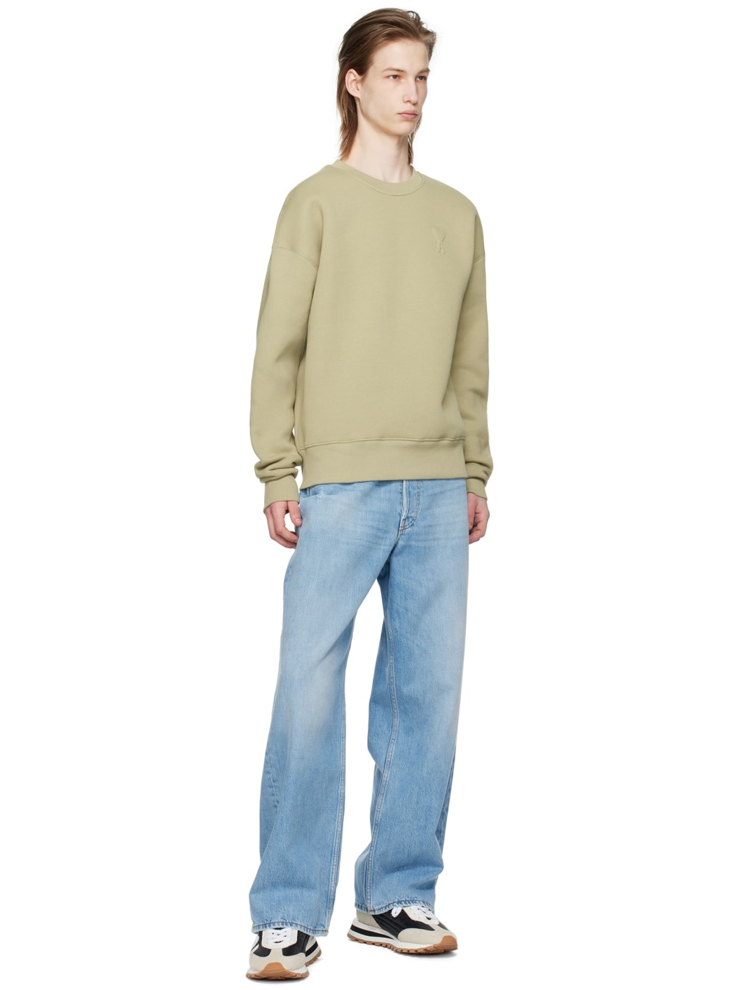 Khaki Ami de Cœur Sweatshirt - 4