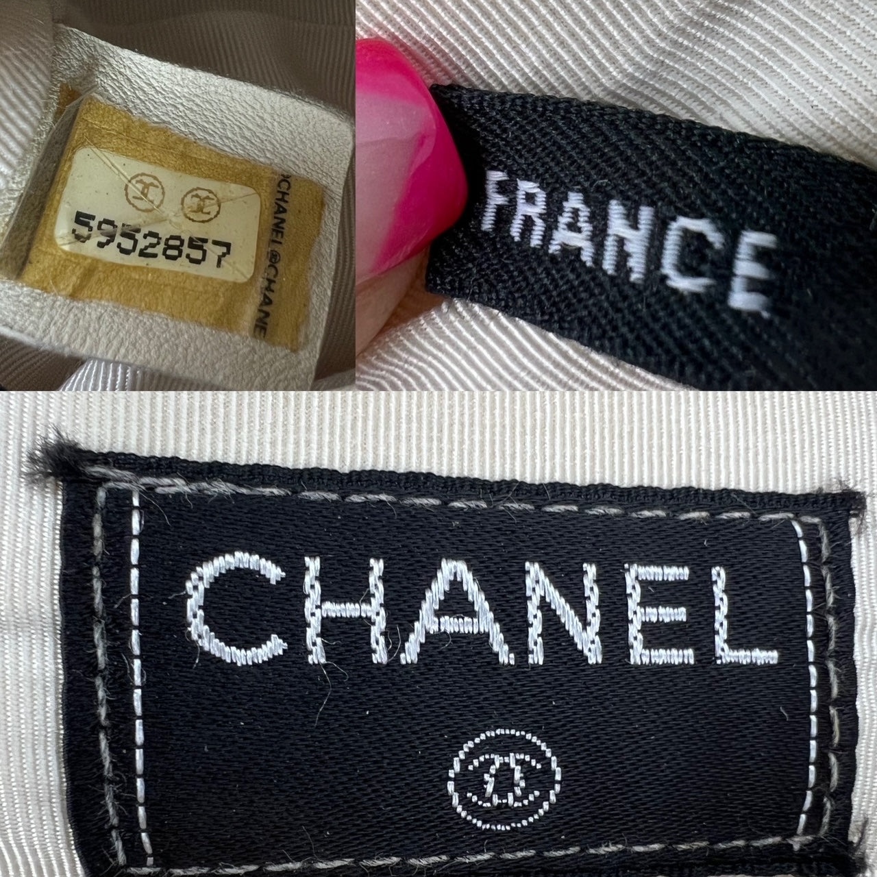Chanel 2.55 Reissue 225 Single Flap Pink Multicolor Cotton Tweed Shoulder Bag - 7
