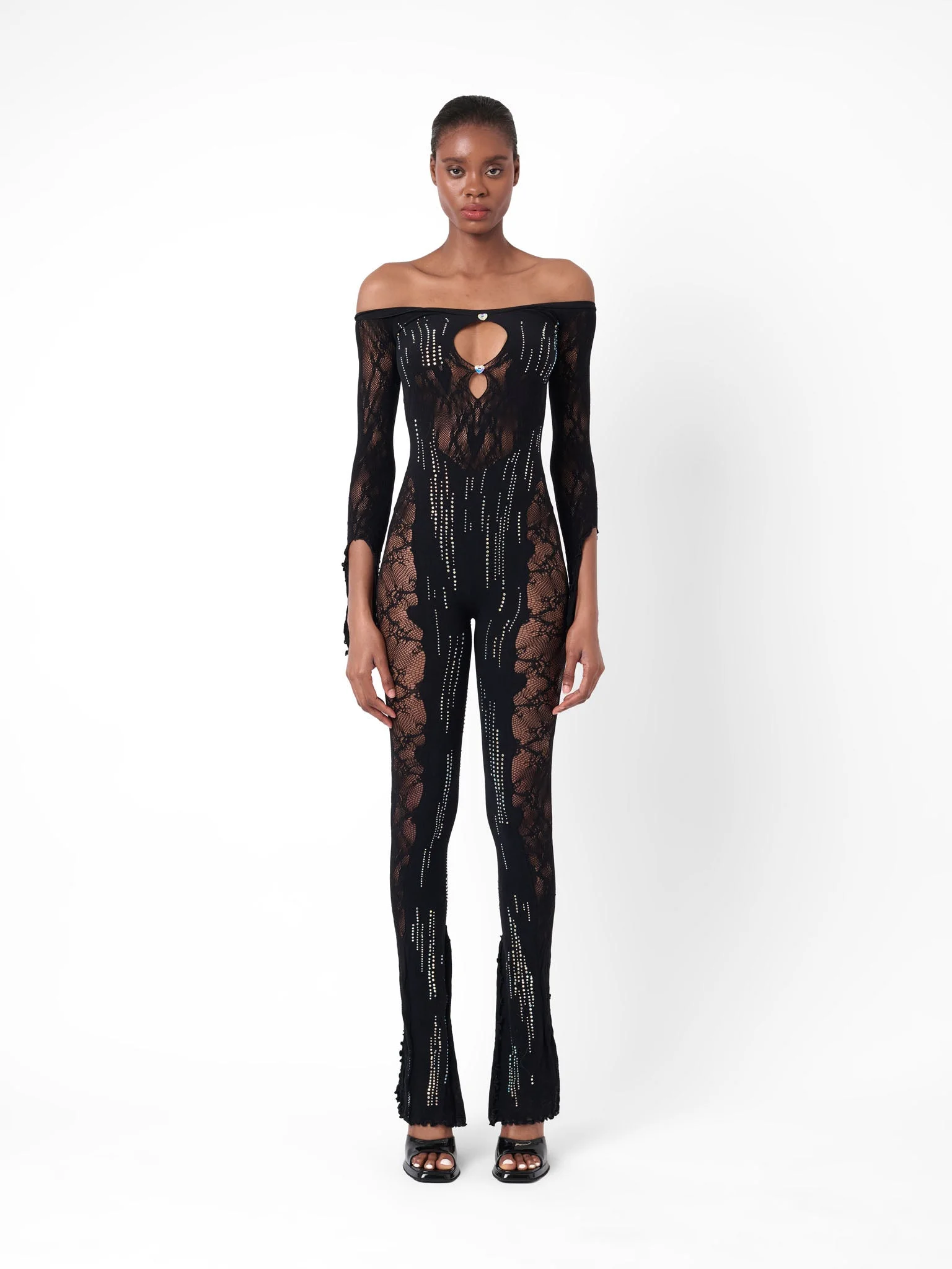 EXCLUSIVE ADELLA JUMPSUIT BLACK - 1