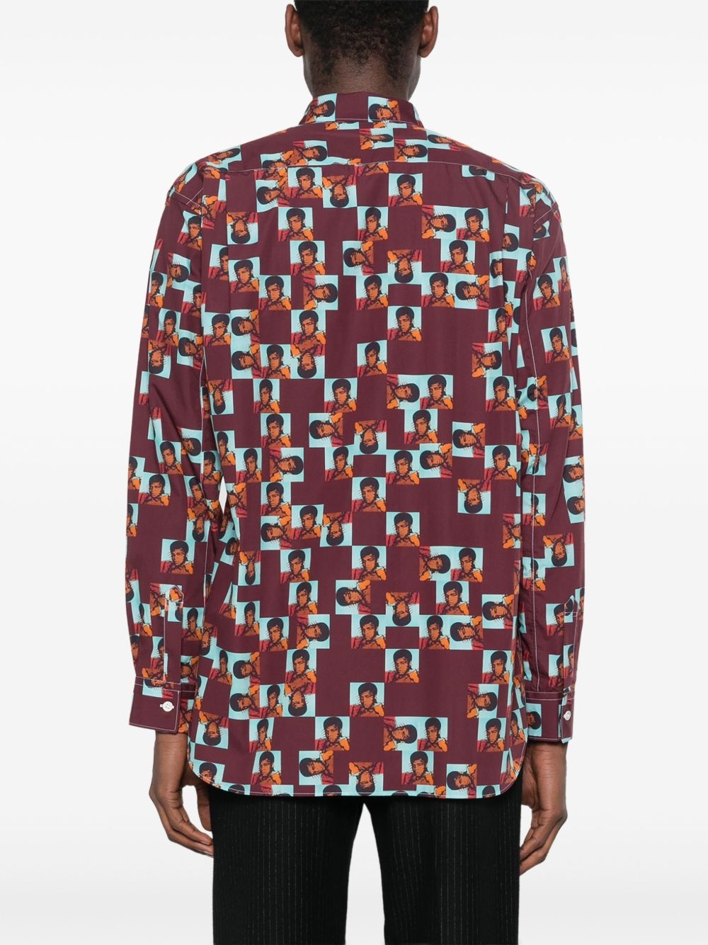 pop-art print shirt - 4