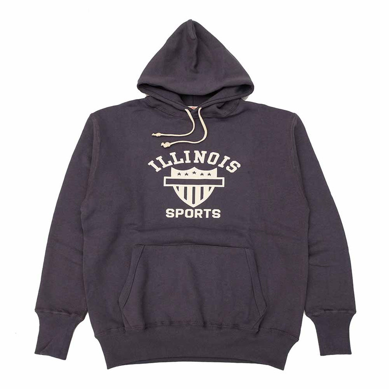 Warehouse & Co. Lot. 450 SET-IN HOODIE - ILLINOIS - 450ILL-25 outlook