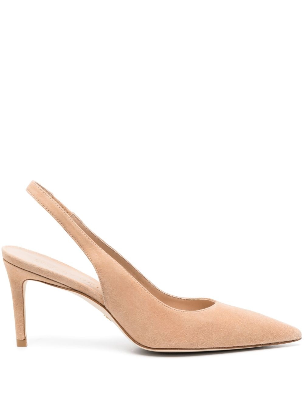 slingback 85mm suede pumps - 1