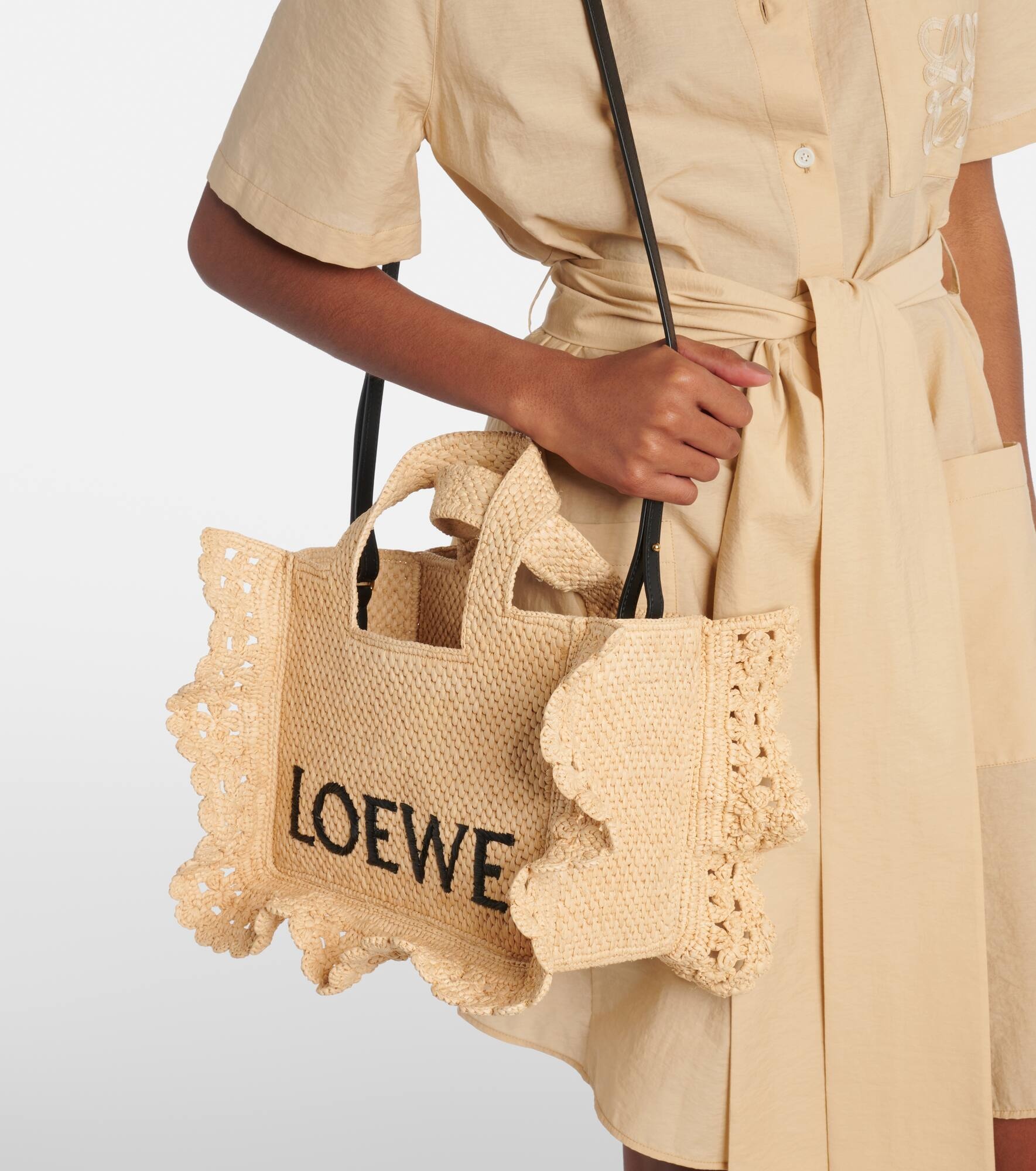Paula's Ibiza Loewe Font Small tote bag - 2