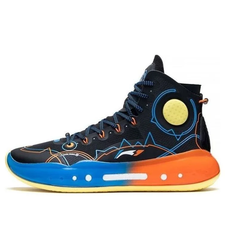 Li-Ning Yushuai 14 'Black Blue Orange' ABAQ033-28 - 1