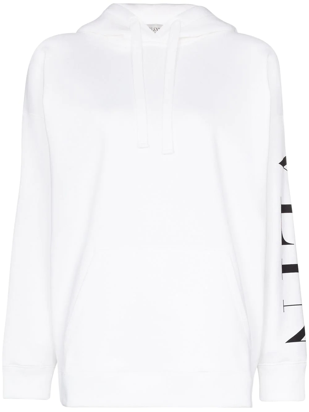 VLTN logo-print hoodie - 1