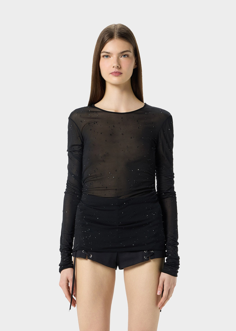 SWEATER WITH DROP-EFFECT DECORATIONS 3