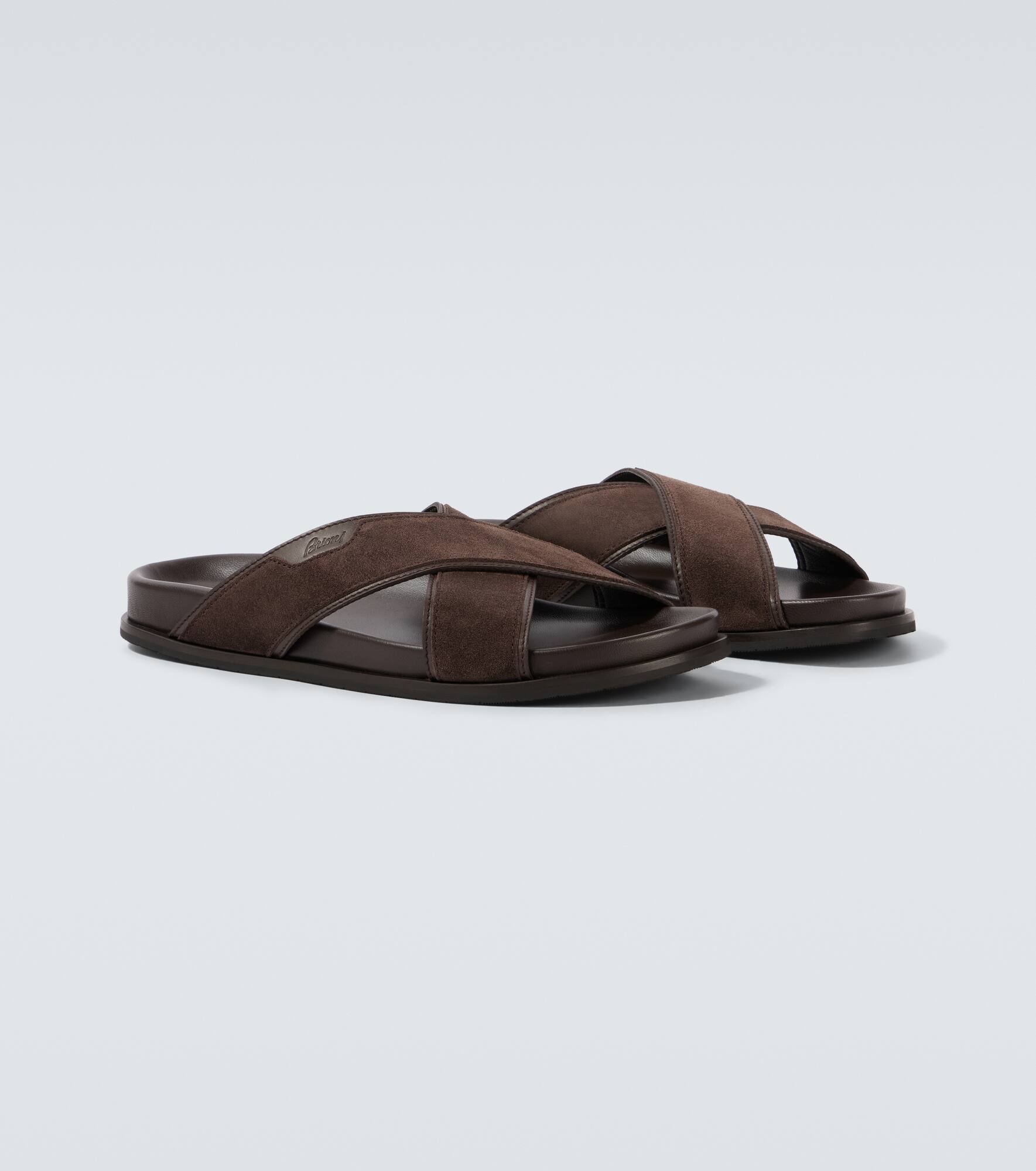 Suede slides - 5