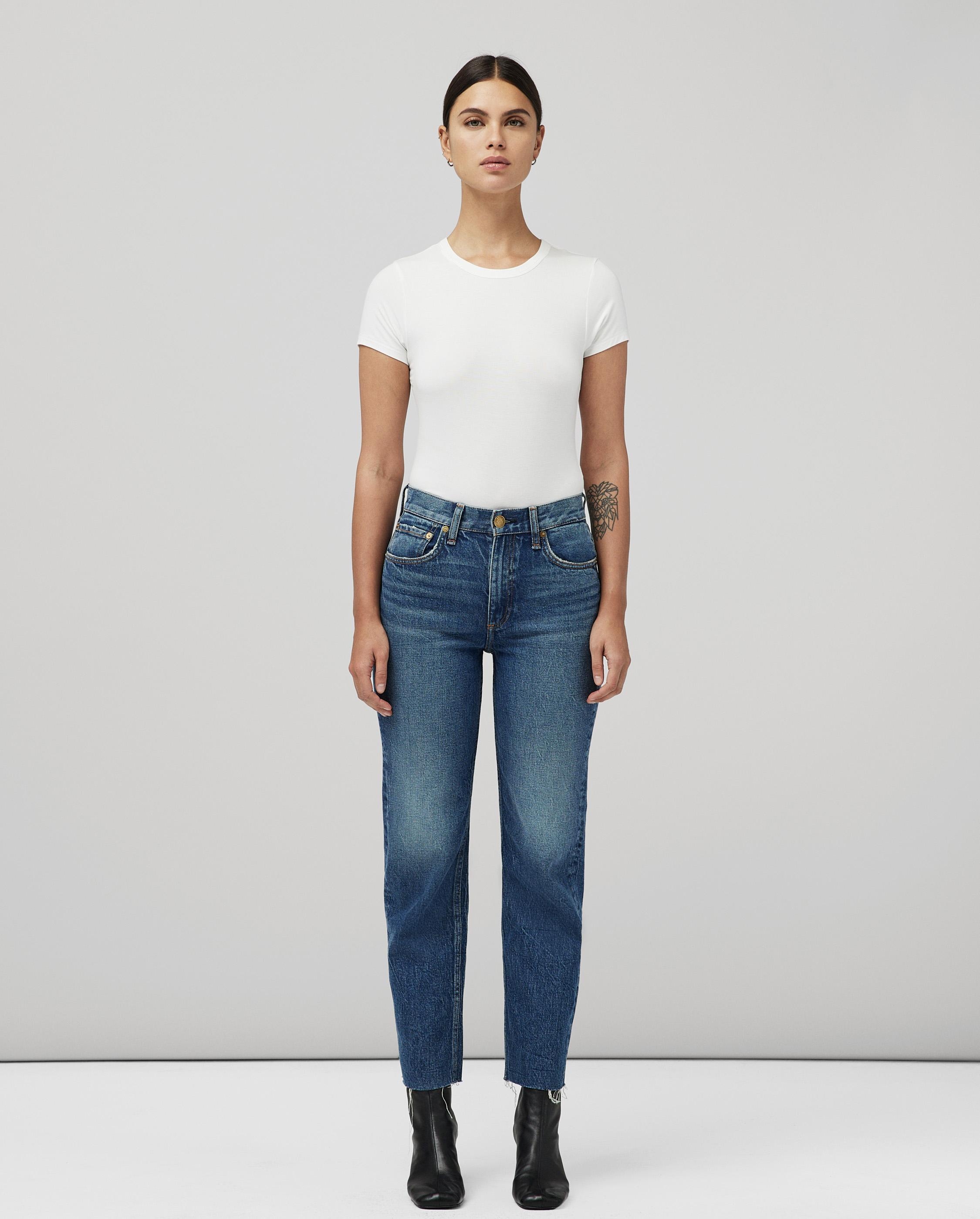 Harlow Straight - Clover
Mid-Rise Vintage Stretch Jean - 2