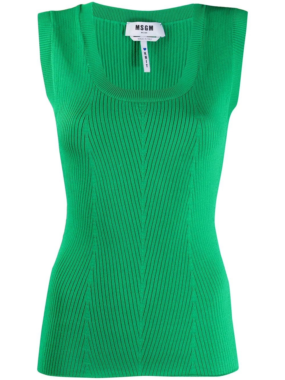 ribbed tank top - 1