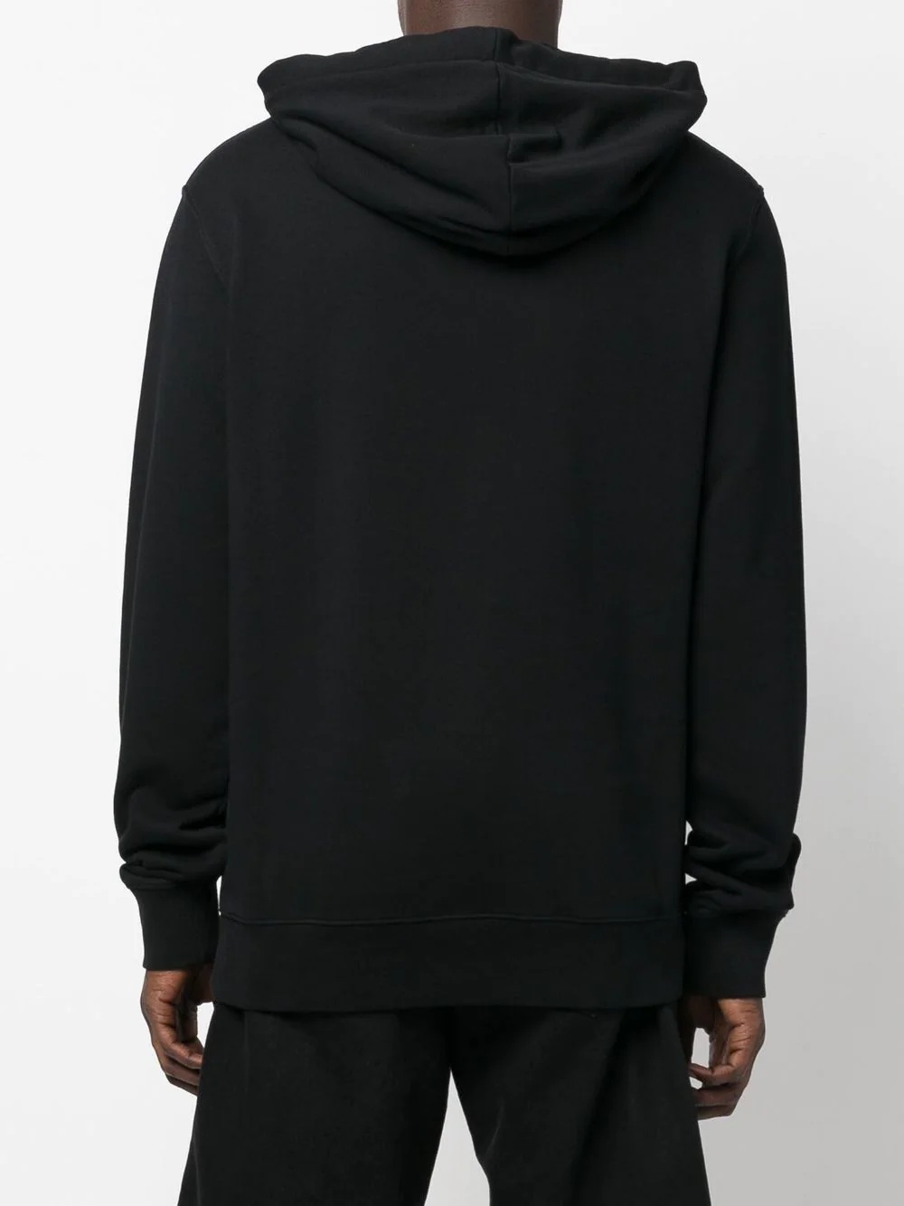 embroidered-logo hoodie - 4
