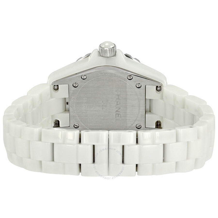 Chanel J12 Quartz White Dial Ladies Watch H0968 - 3