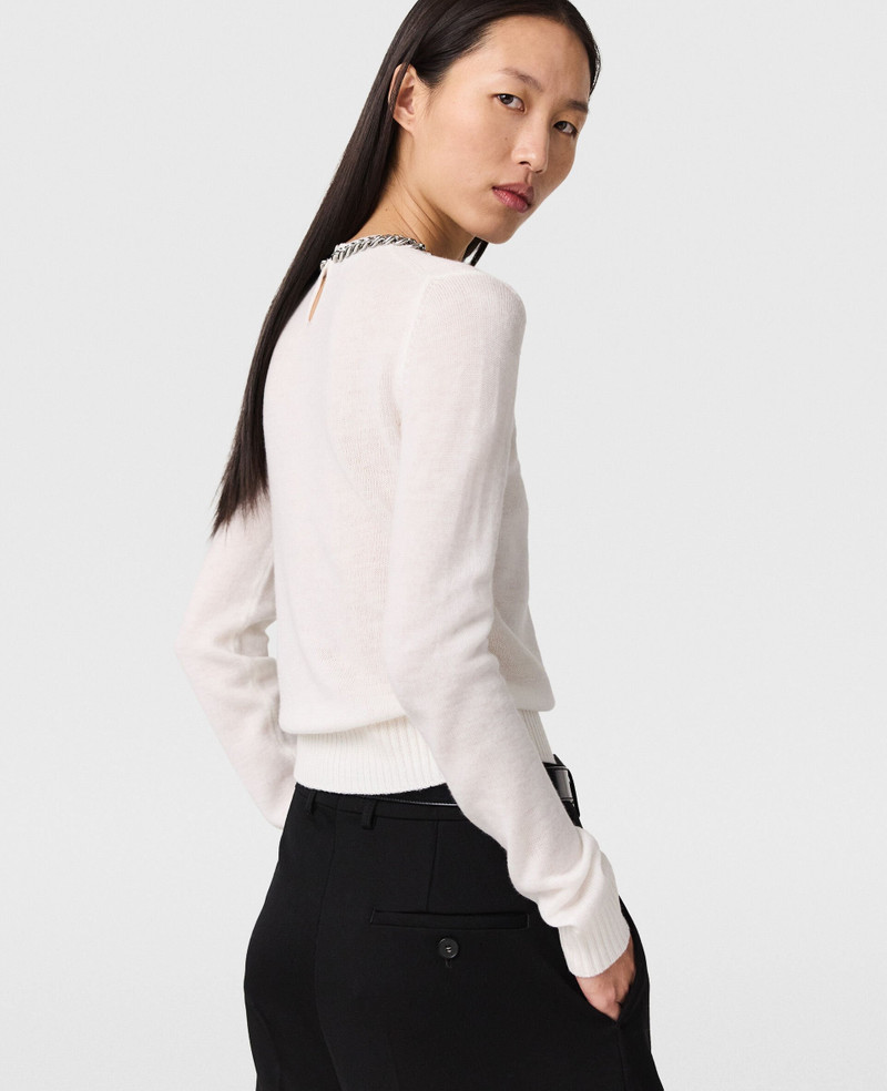 Falabella Chain Fine-Knit Jumper 4