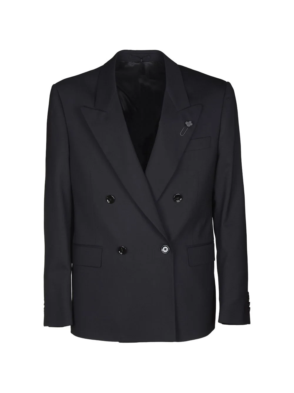 double-breasted blazer - 1