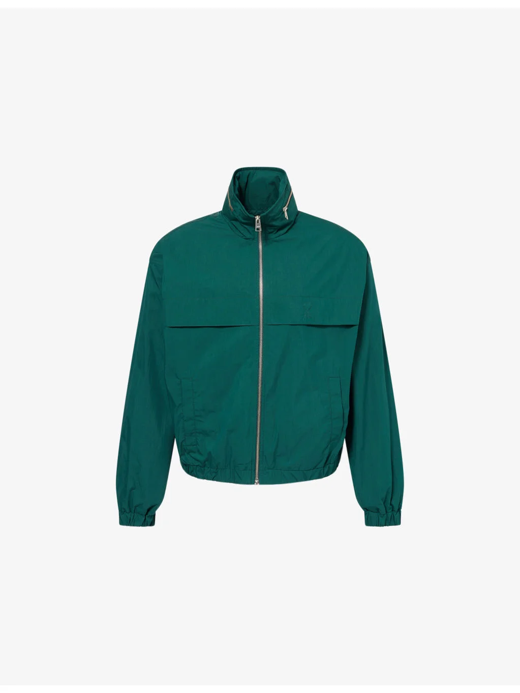 Ami de Coeur Embossed Windbreaker Jacket - 1
