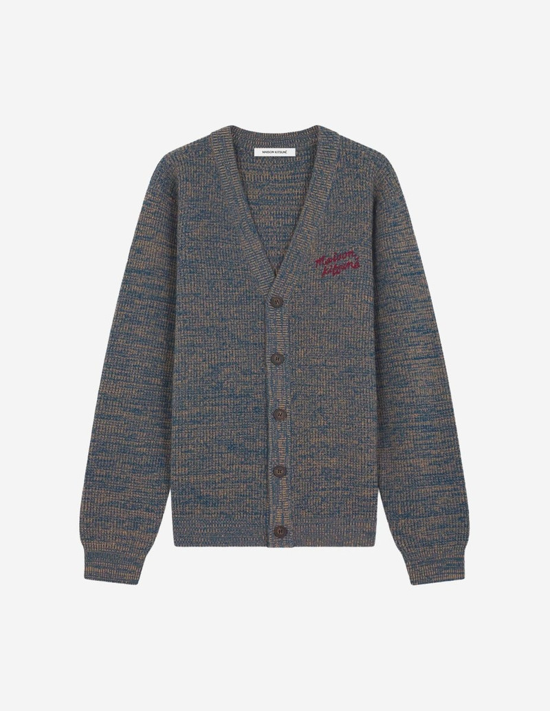 MAISON KITSUNE HANDWRITING COMFORT CARDIGAN 1